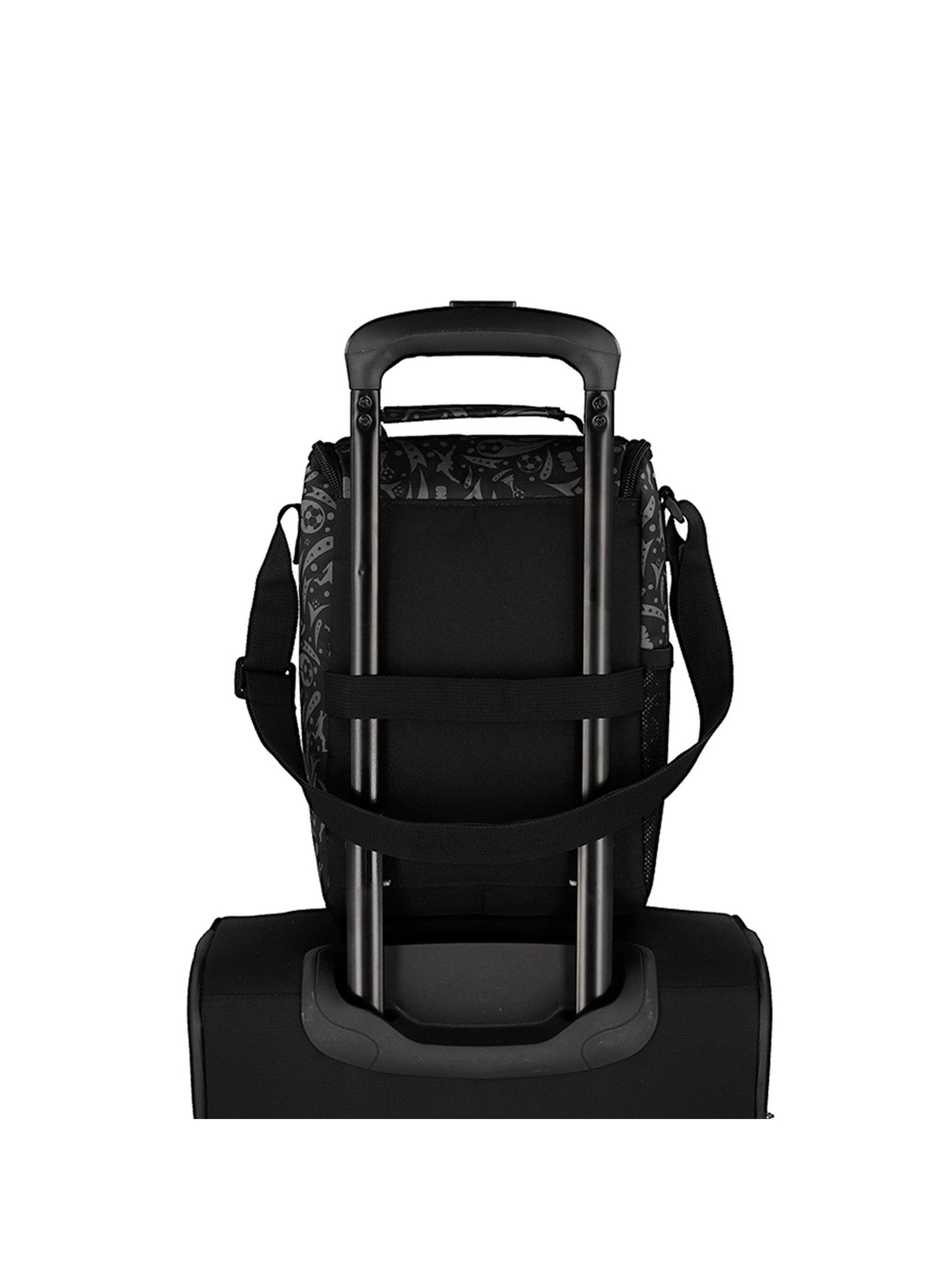 Lonchera Térmica Xtrem Froster 6XT Fútbol Negro/Gris-7