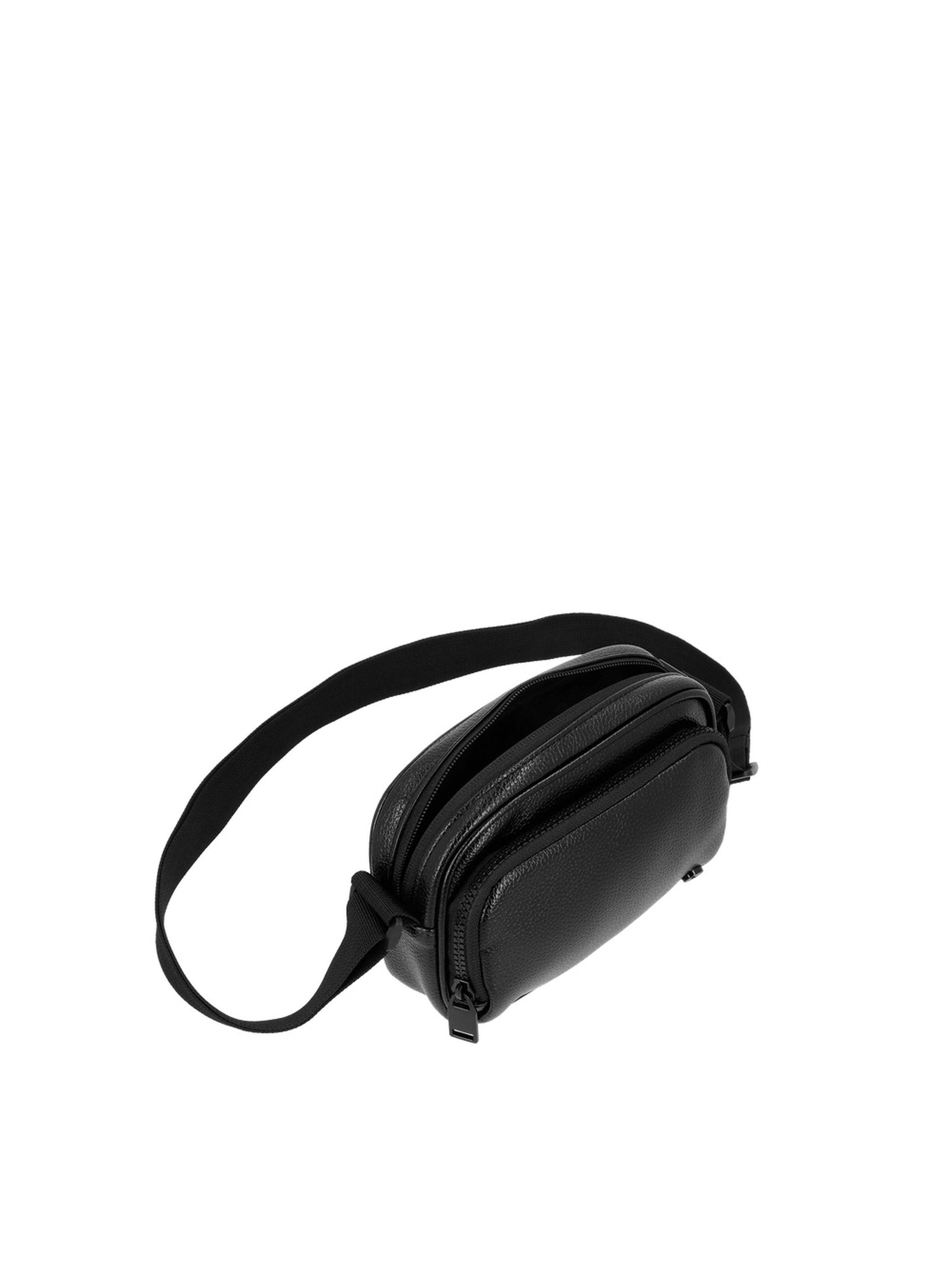Cartera Bandolera Xtrem Dana 7XT Pequeña Negra Brillante-3