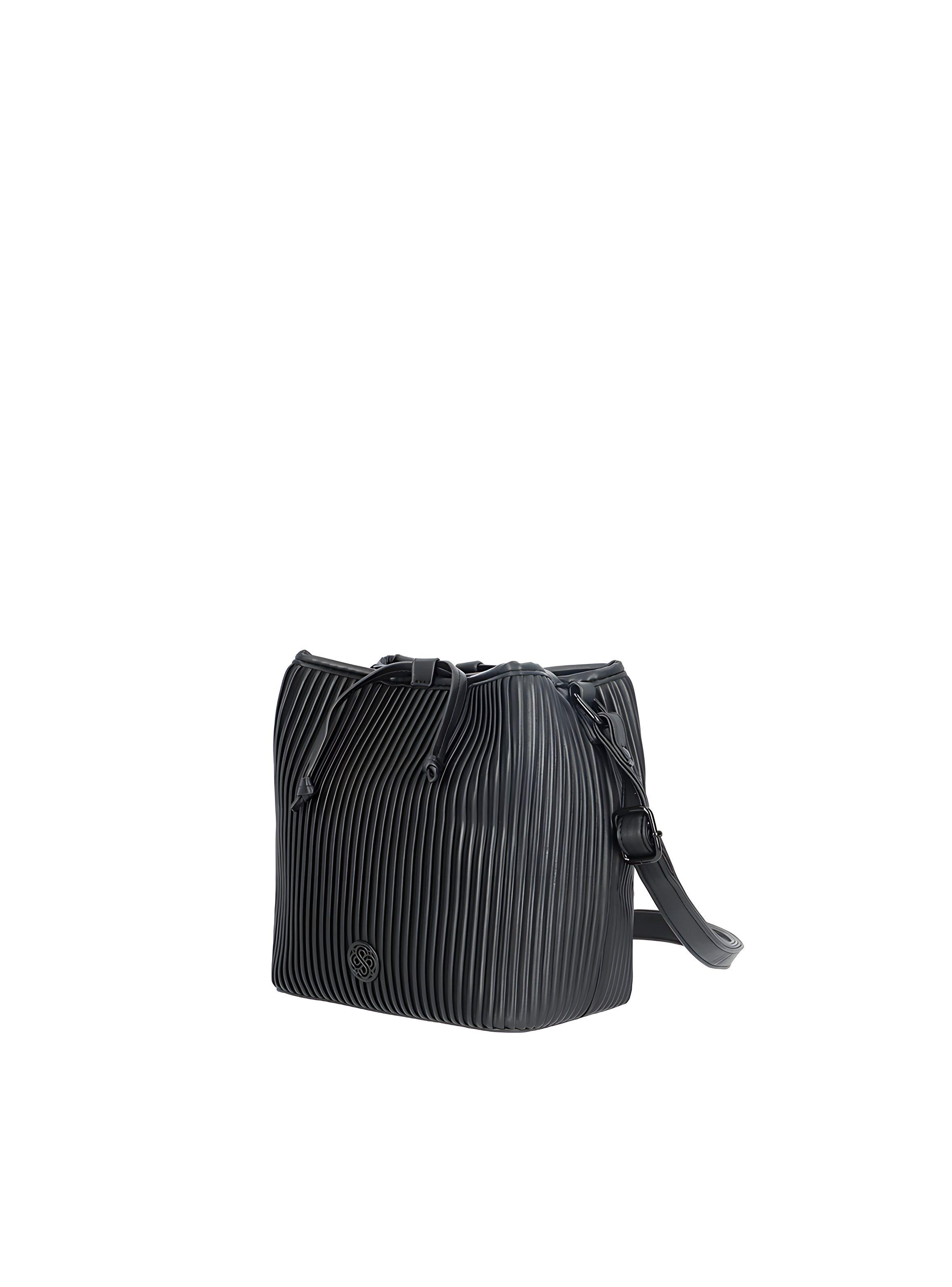 Bandolera Secret Bordeaux FW24 Negro M-1