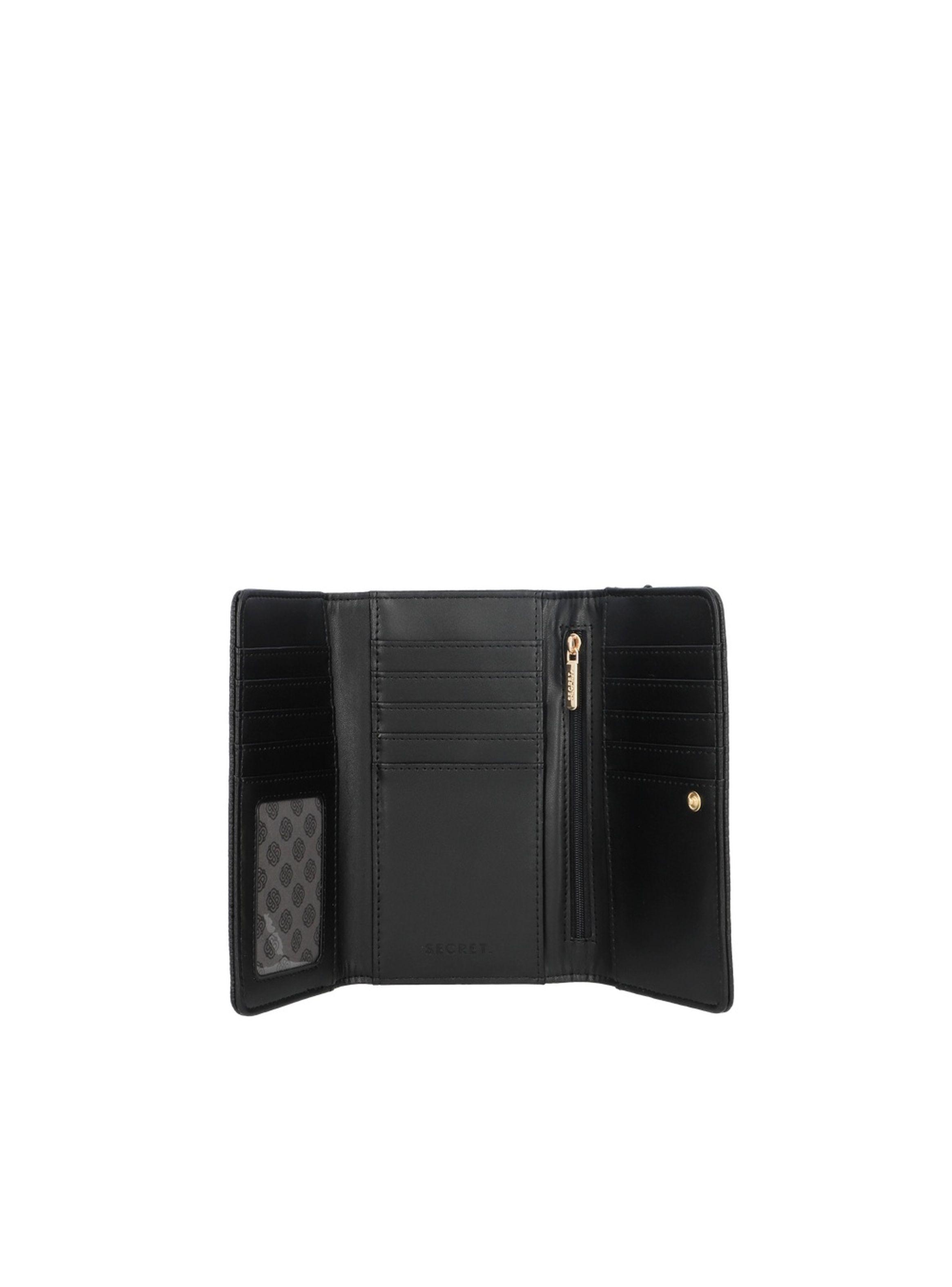 Billetera Secret Provenza FW25 L Negro-3