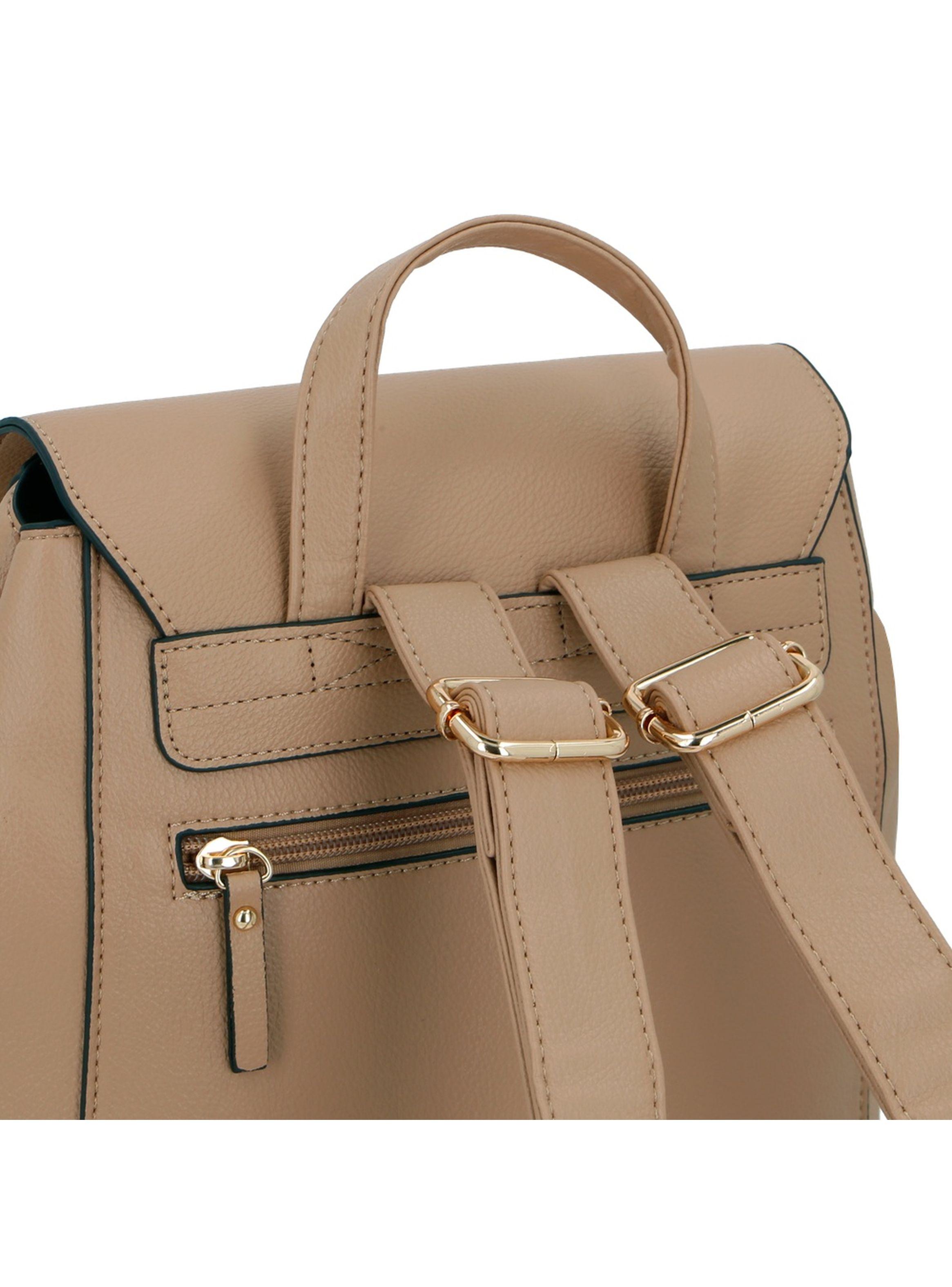 Mochila Secret Mara SC6 L Beige-4