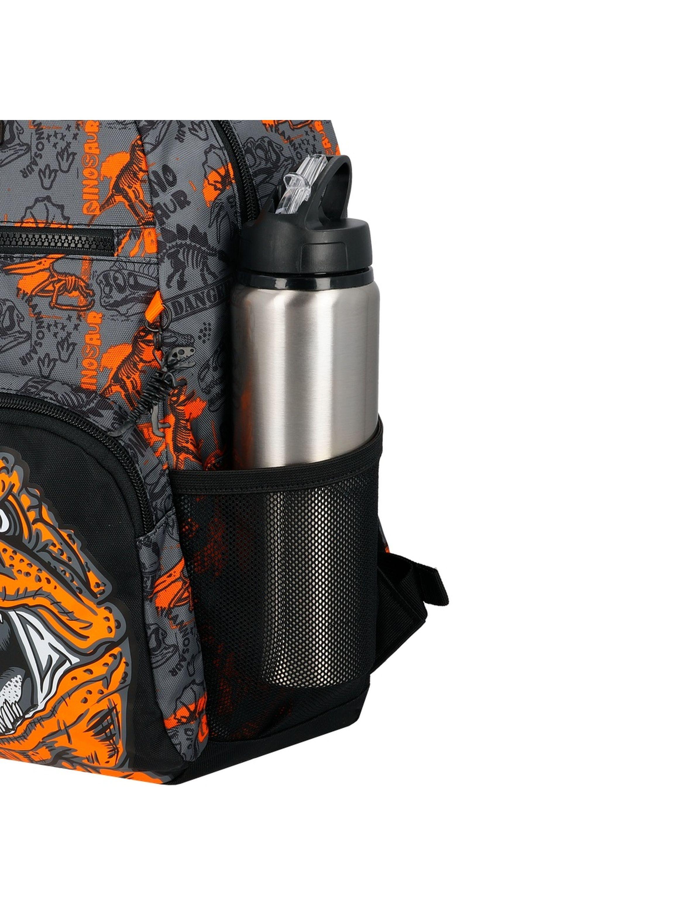 Mochila Xtrem Bolt 6XT Dino Naranjo-5