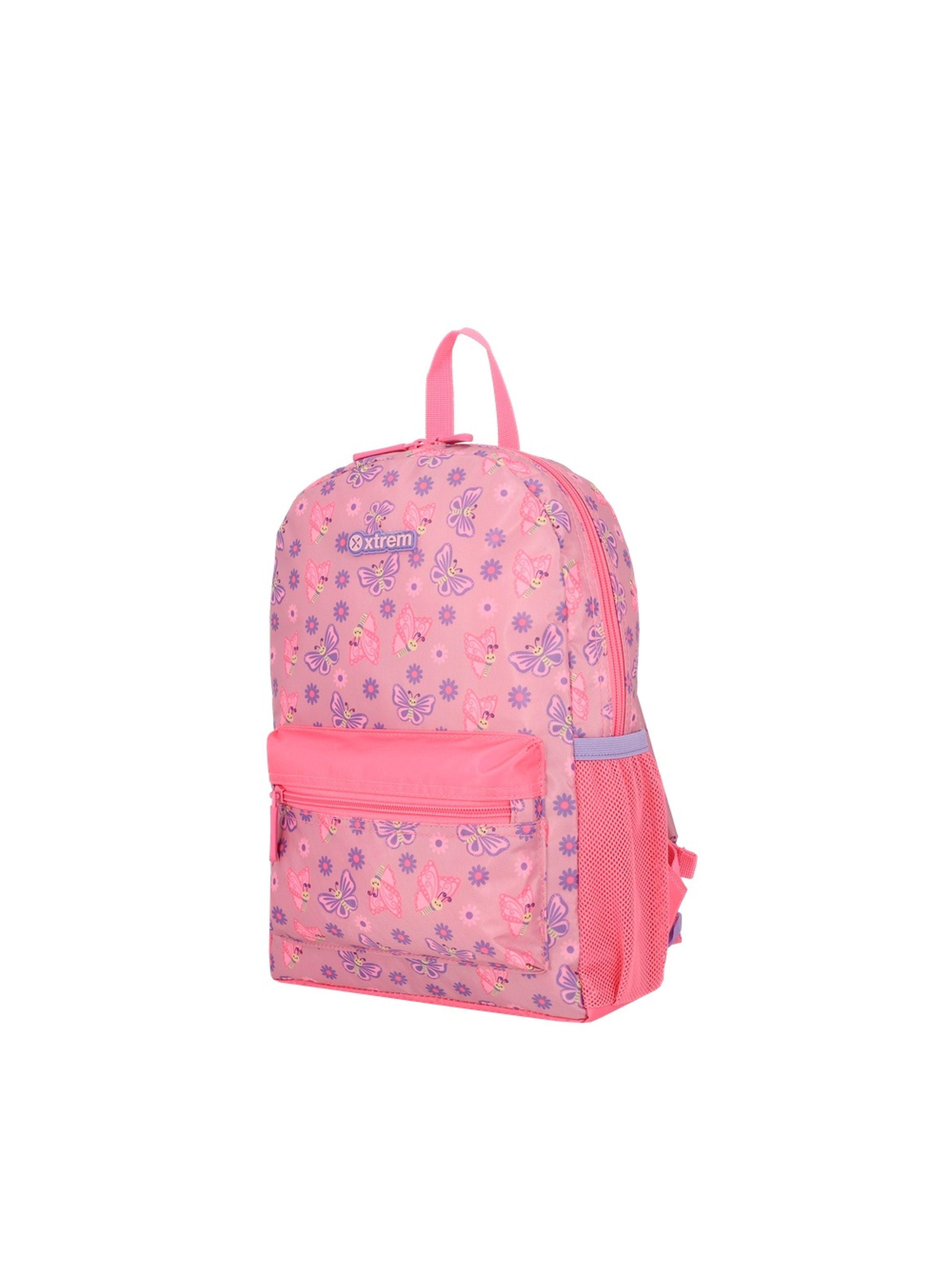 Minipack 6XT Mochila Niña Xtrem Mariposas Rosado-1