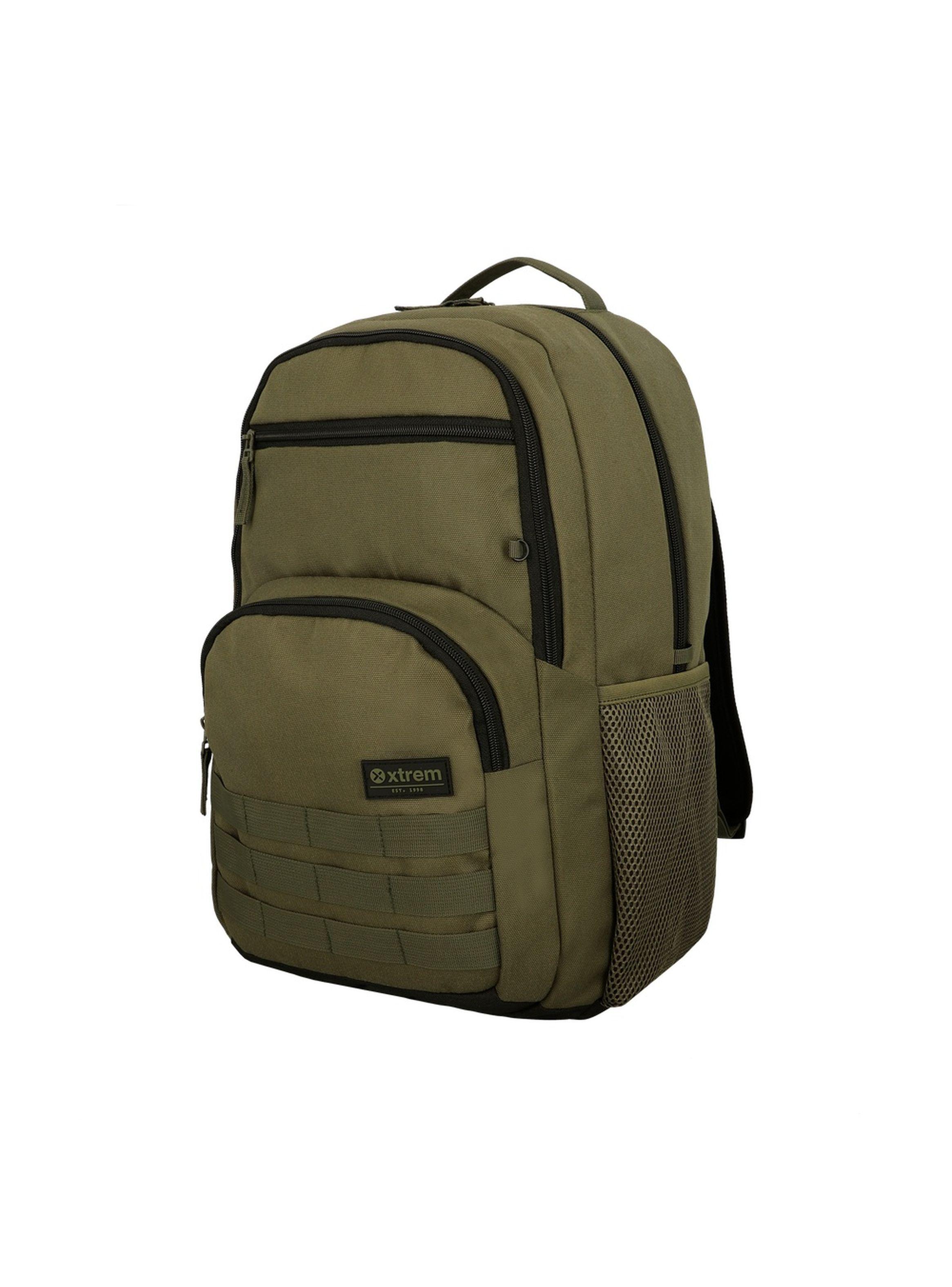 Mochila Notebook Xtrem Maverick 6XT Verde Oliva 16"-1
