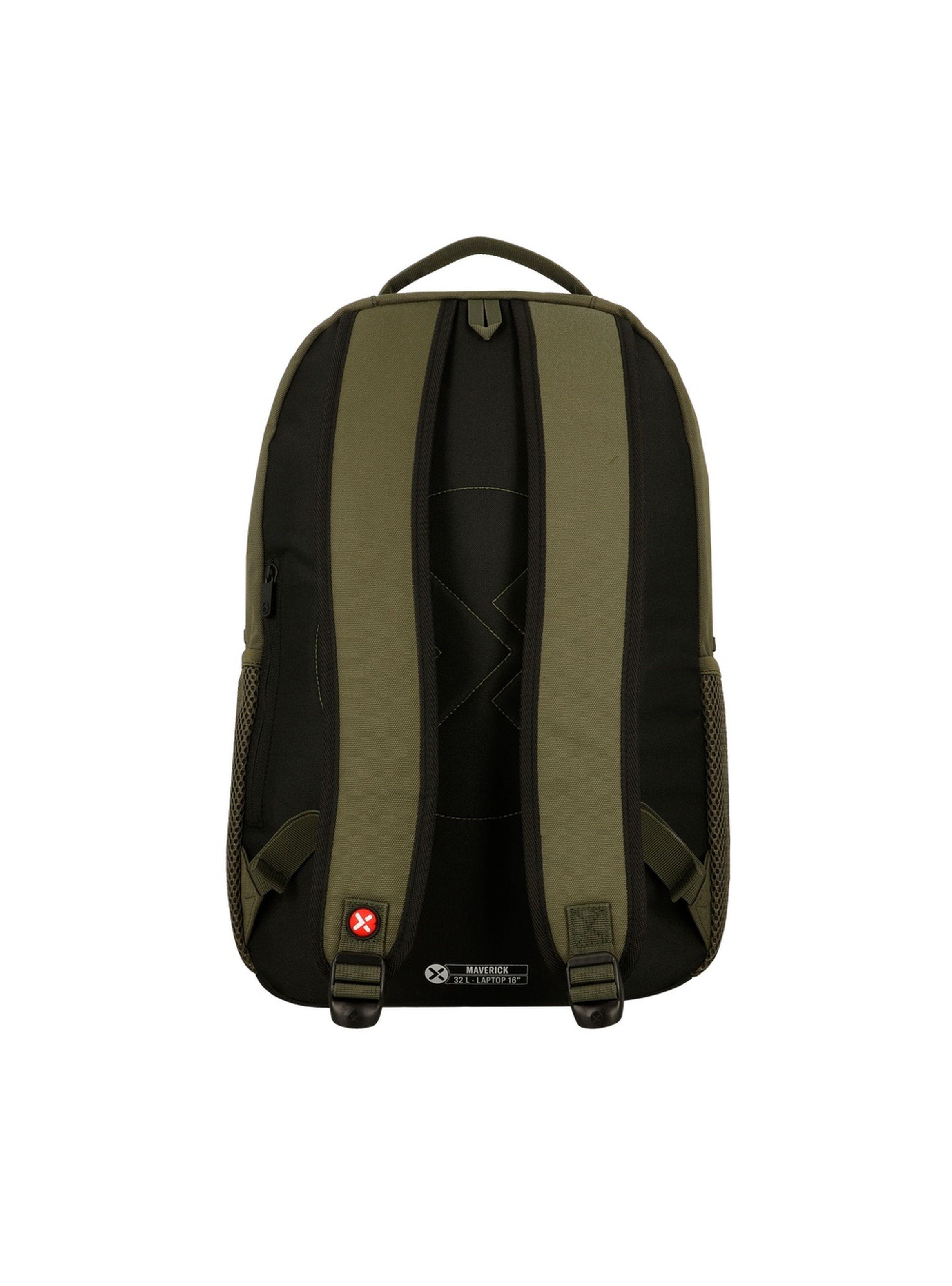 Mochila Notebook Xtrem Maverick 6XT Verde Oliva 16"-2