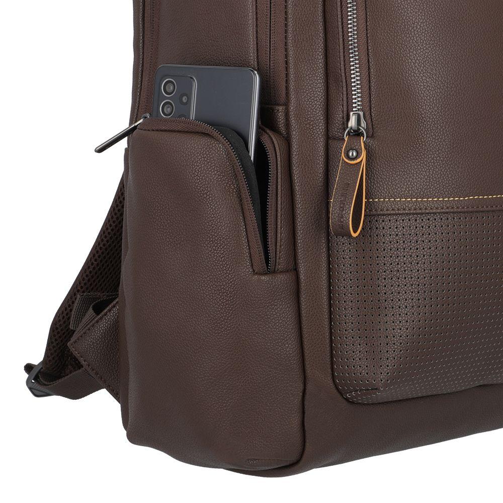 Mochila para notebook Uptown café 16"-7