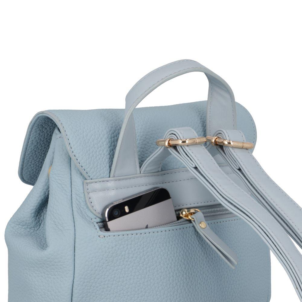 Mochila Marsella Casual Celeste Secret S-6