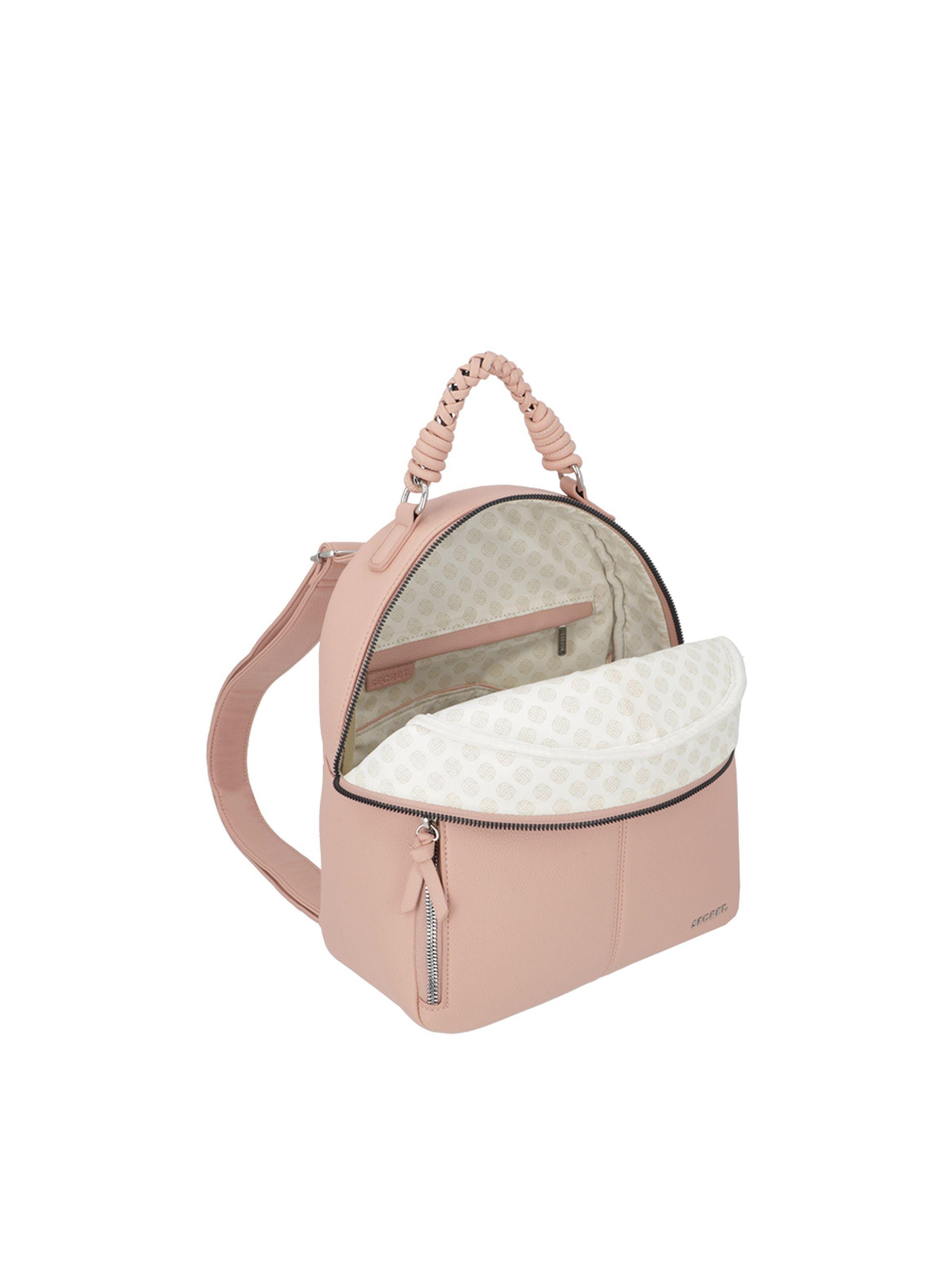 Mochila Secret Montserrat FW25 M Rosado-3