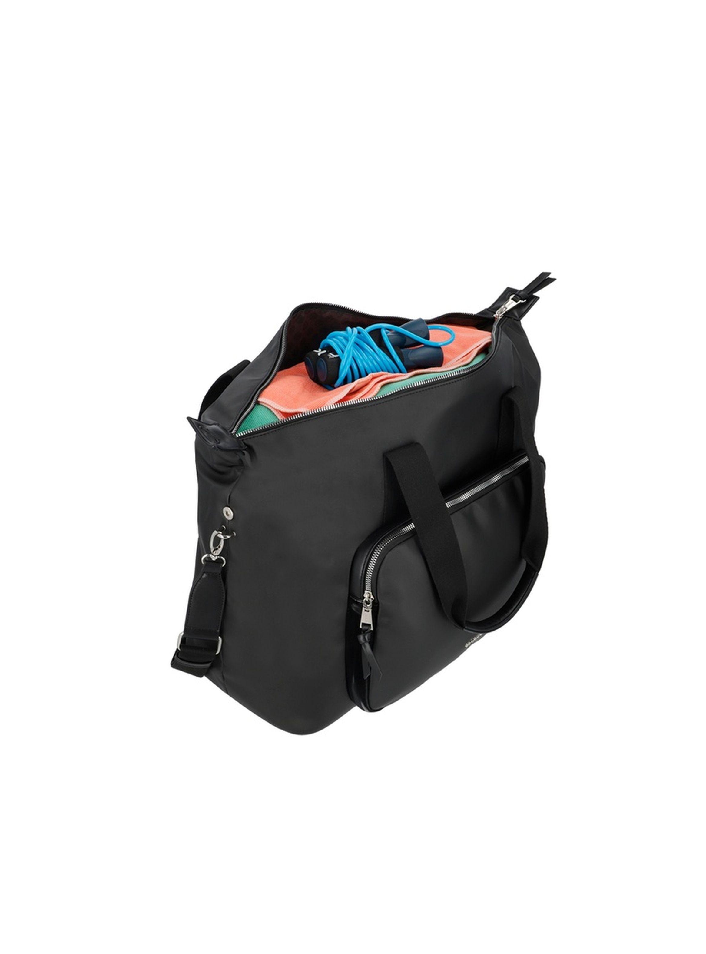 Bolso de Viaje Secret Estocolmo SS25 L Negro-3