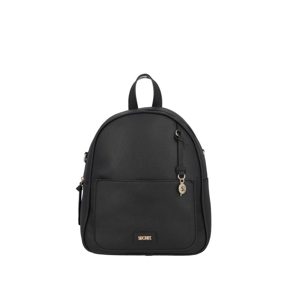 Mochila Mujer Maine Negra Secret-0