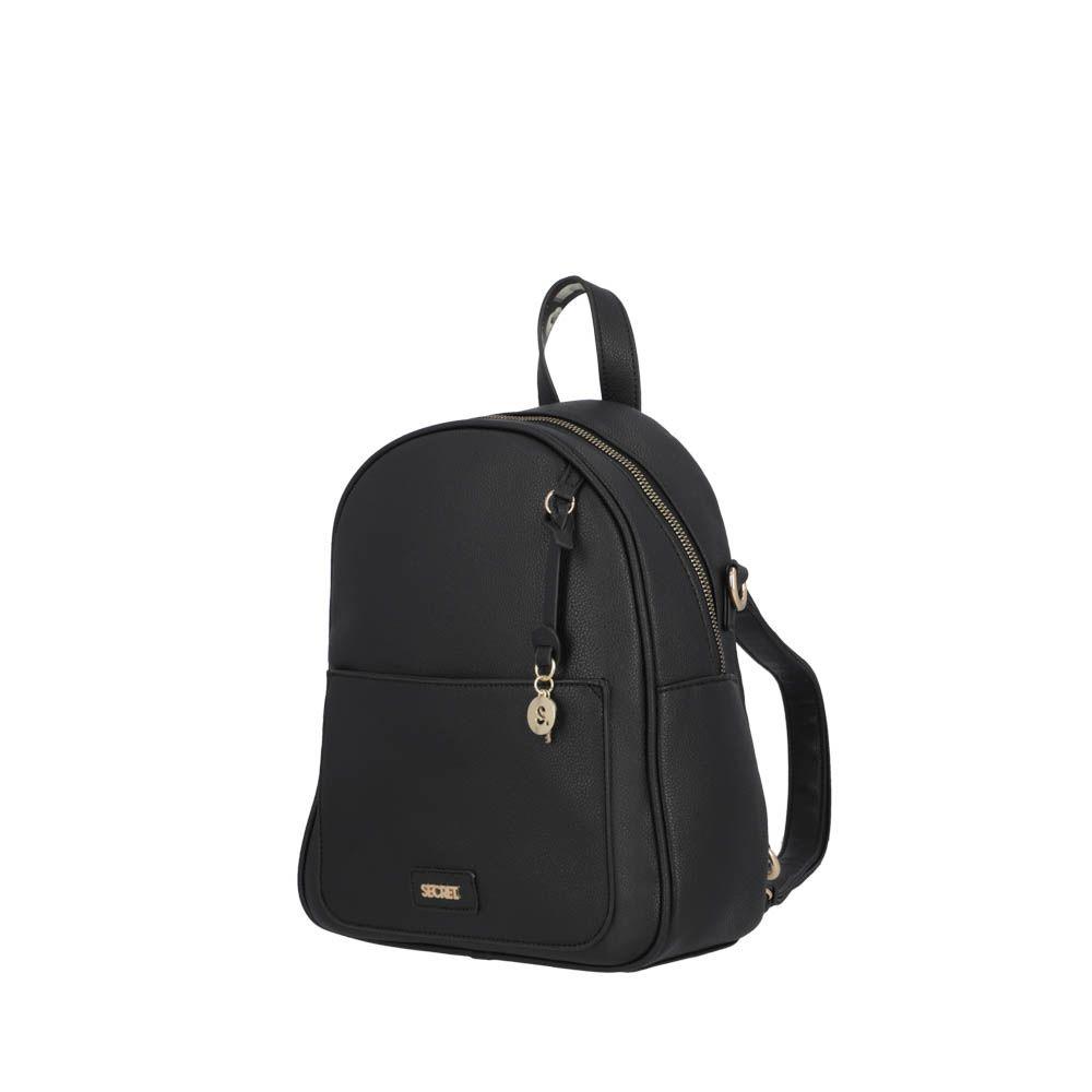 Mochila Mujer Maine Negra Secret-1