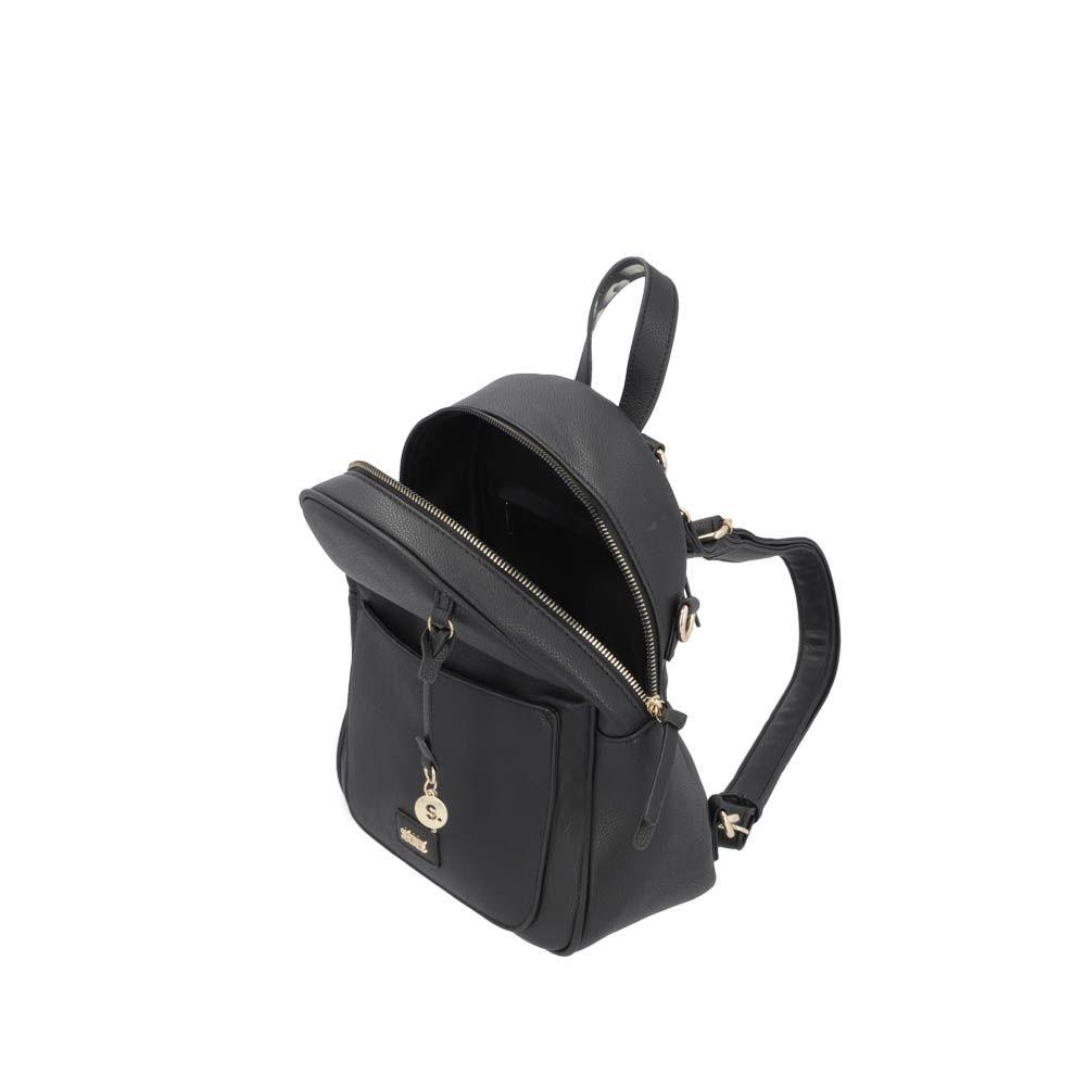 Mochila Mujer Maine Negra Secret-2