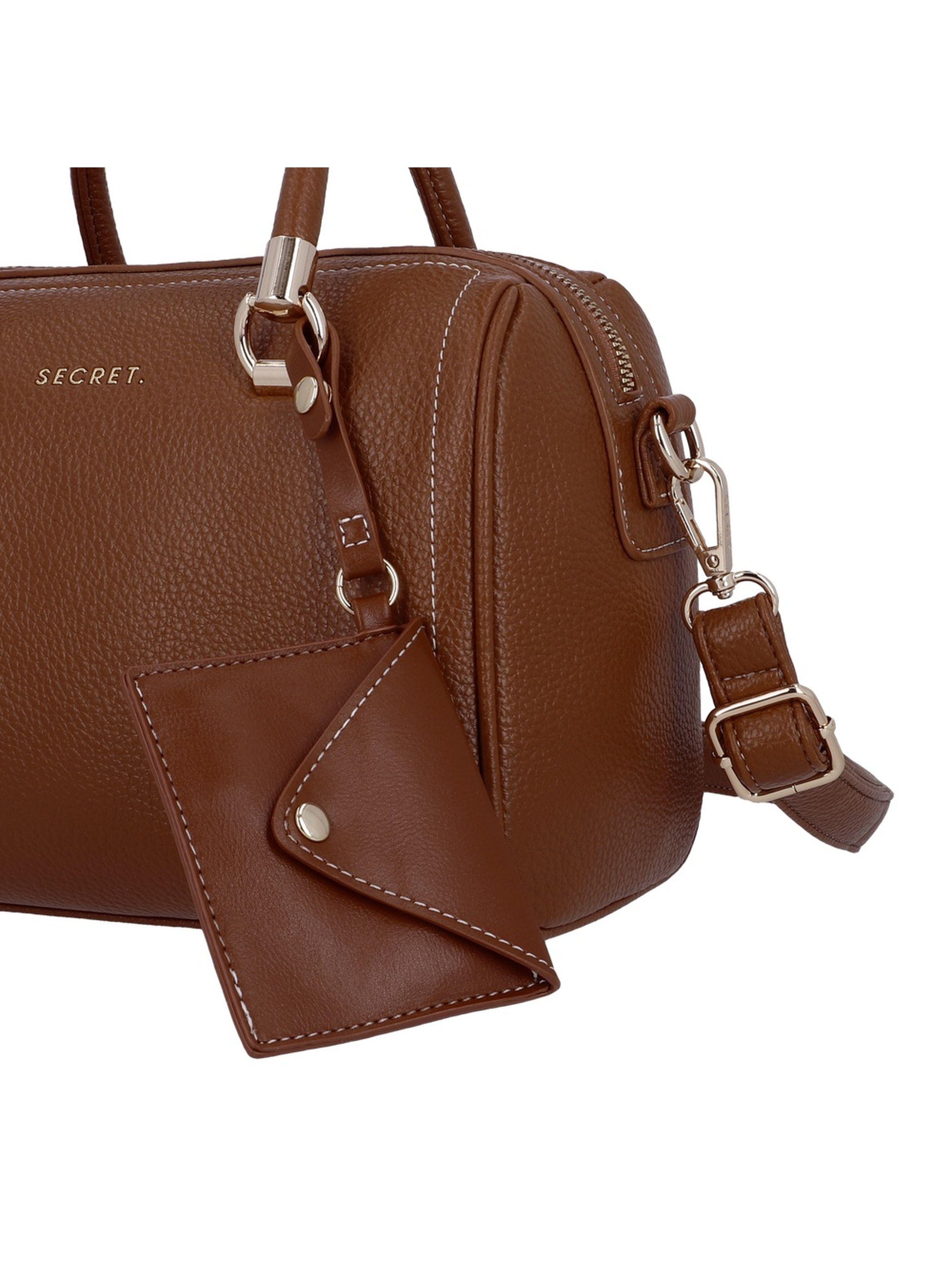 Cartera de mano Secret Dublin ST6 M Café-4