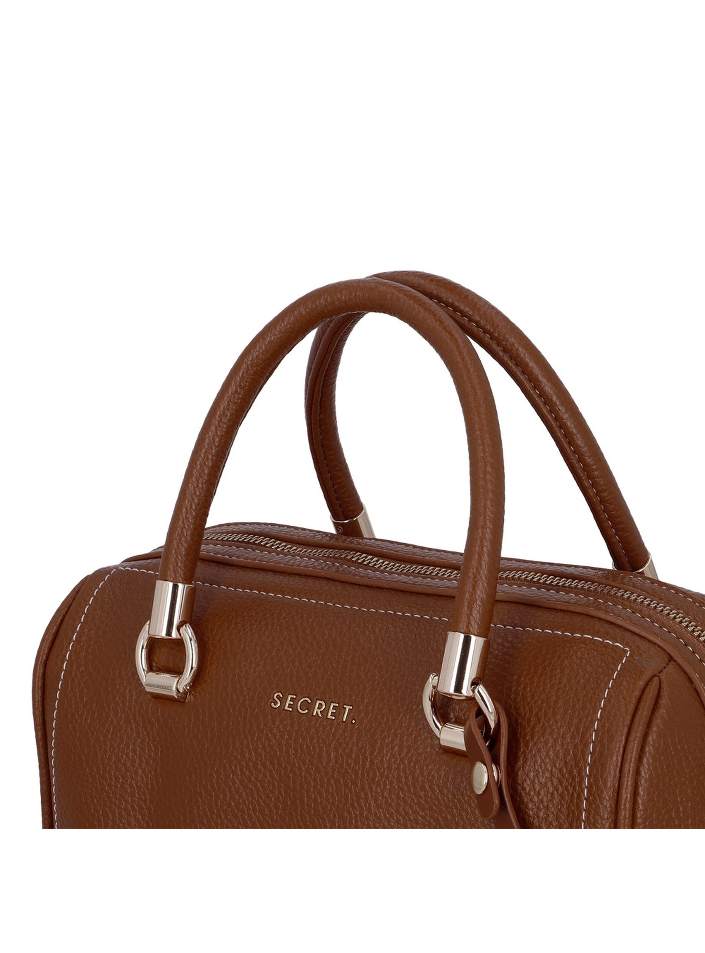 Cartera de mano Secret Dublin ST6 M Café-5