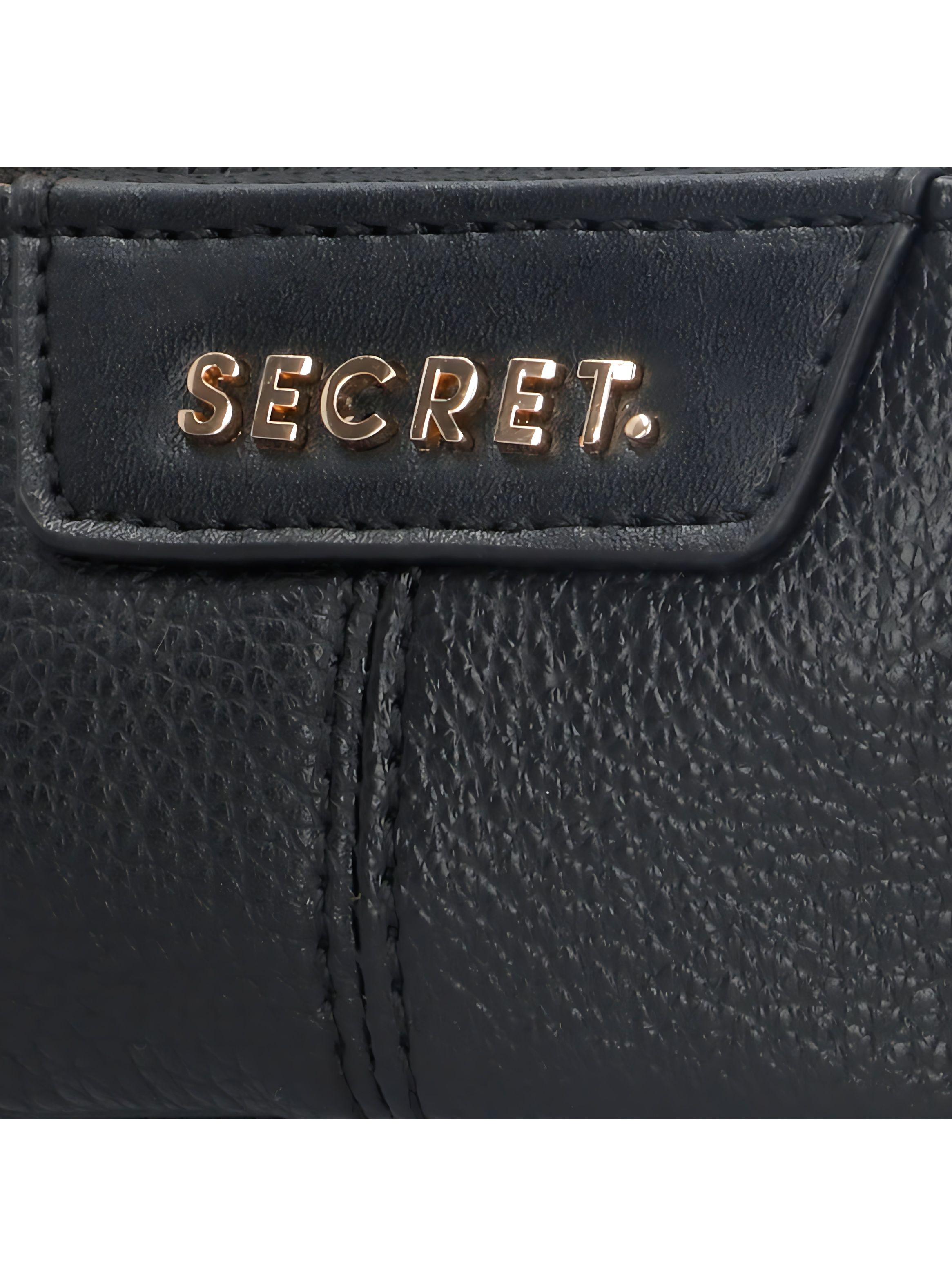 Monedero Secret Akraness FW24 Negro M-4