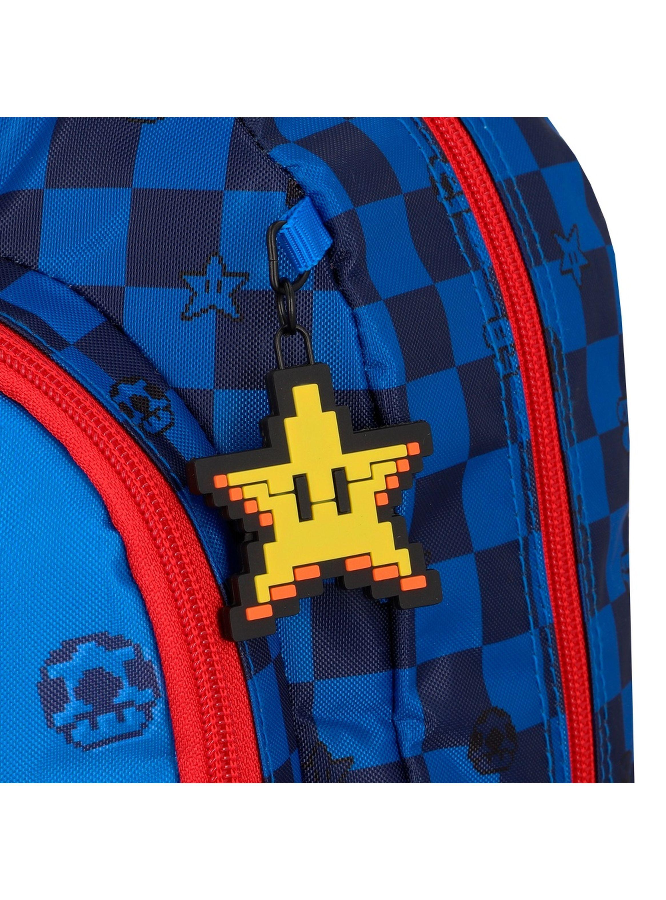 Mochila Xtrem Kinder 6XT Gamer Azul-6
