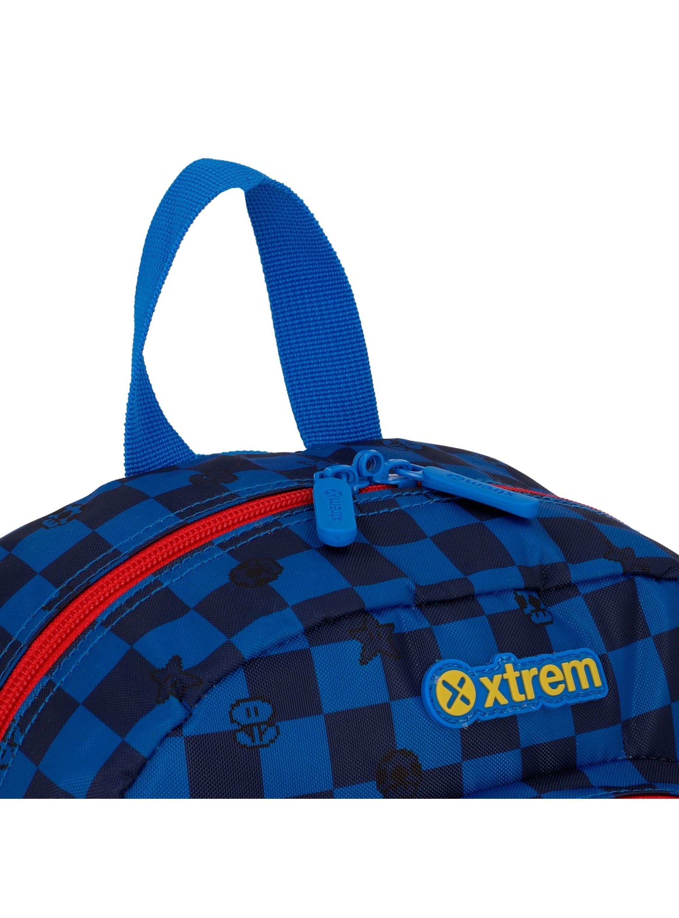 Mochila Xtrem Kinder 6XT Gamer Azul-7