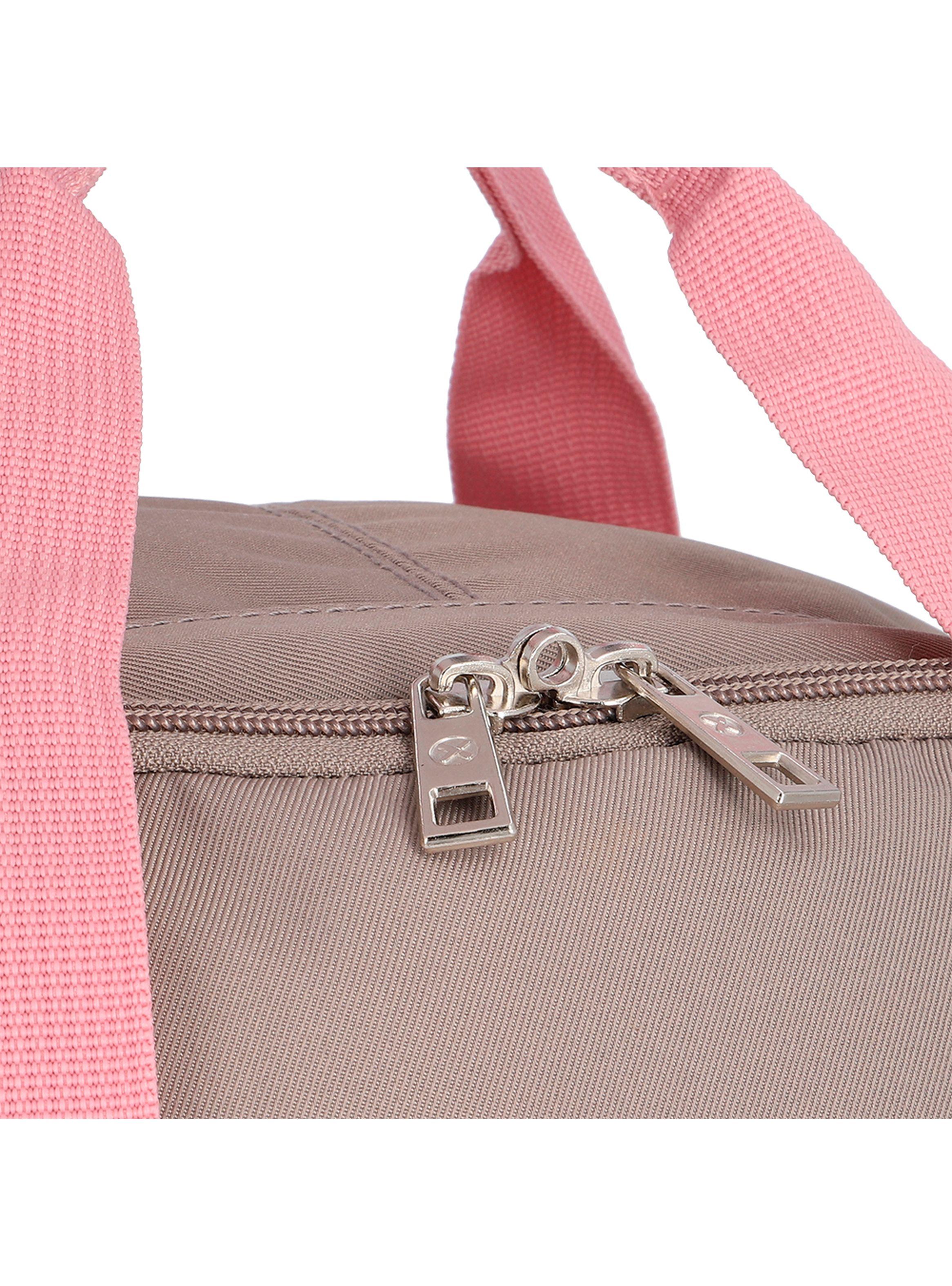 Mochila Notebook Xtrem Monroe 6XT Beige/Rosado 15"-8