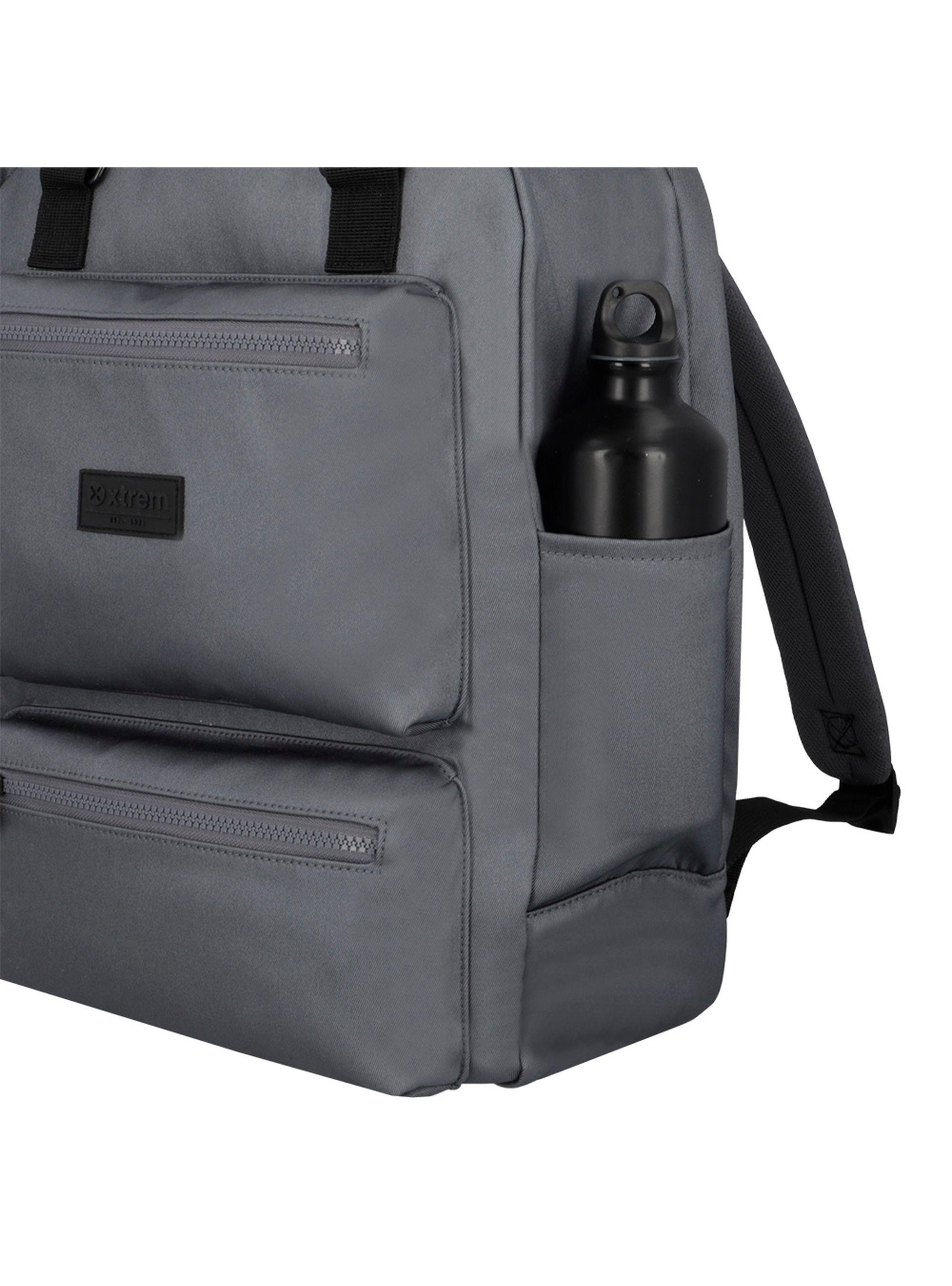 Mochila Notebook Xtrem Ronda 5XT Gris 15"-5