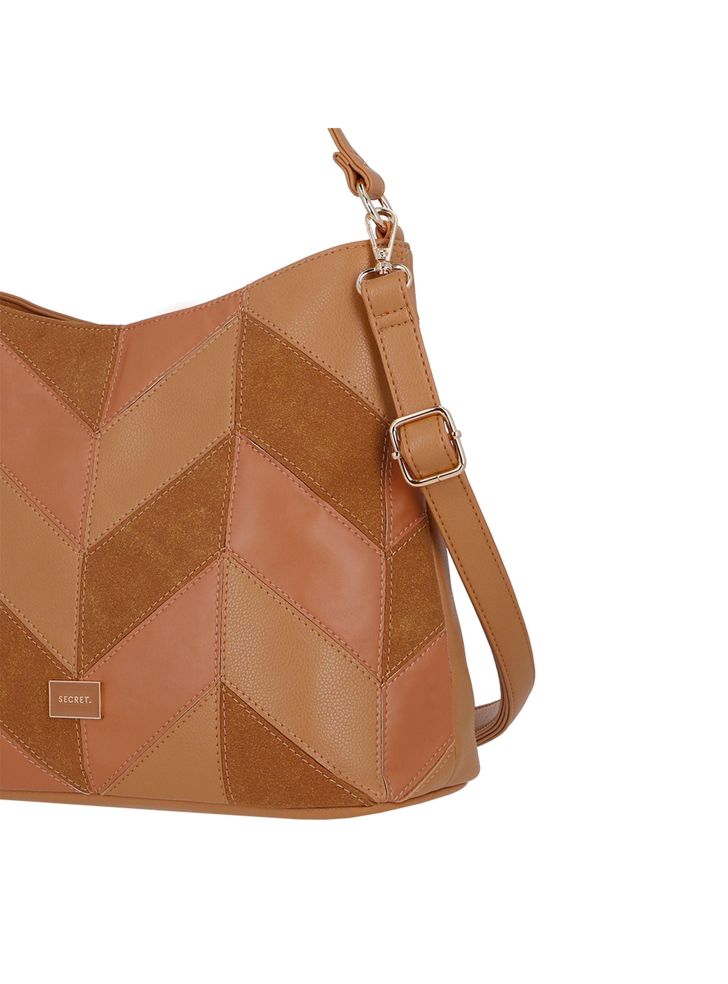 Cartera de hombro Secret Hungria SC6 L Café-4