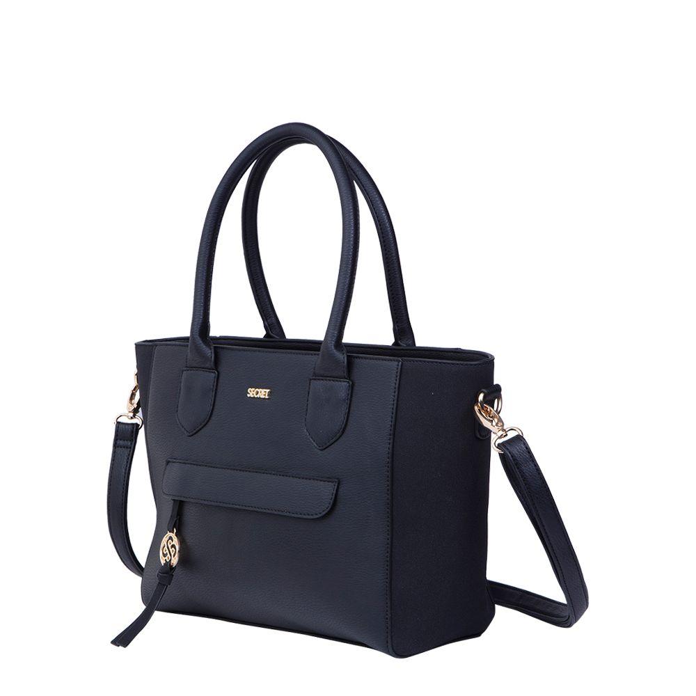 Cartera Lourdes Negra Secret-1