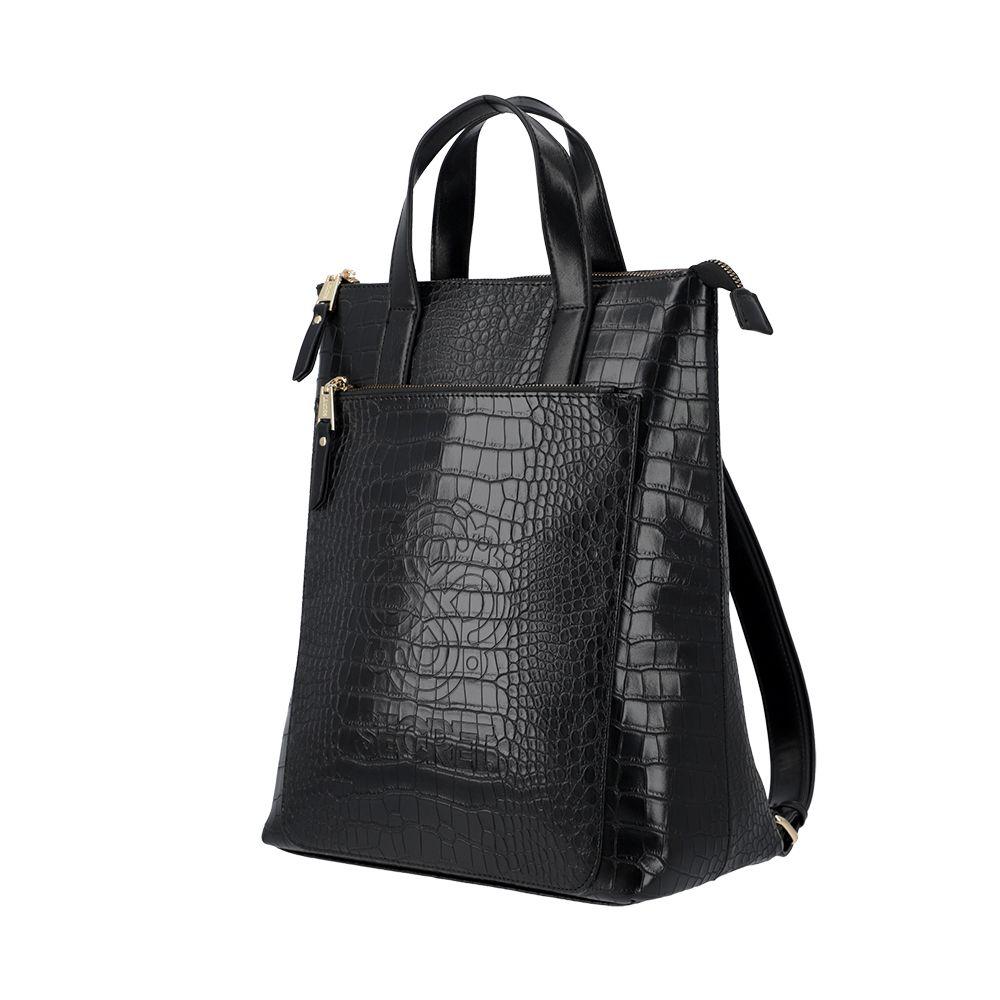 Mochila Mujer Toronto Negra Secret-1