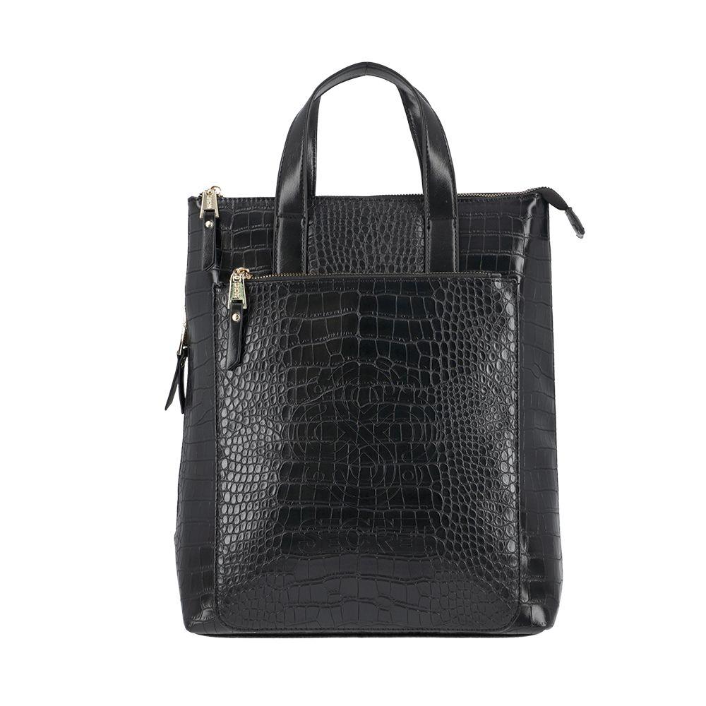 Mochila Mujer Toronto Negra Secret-0