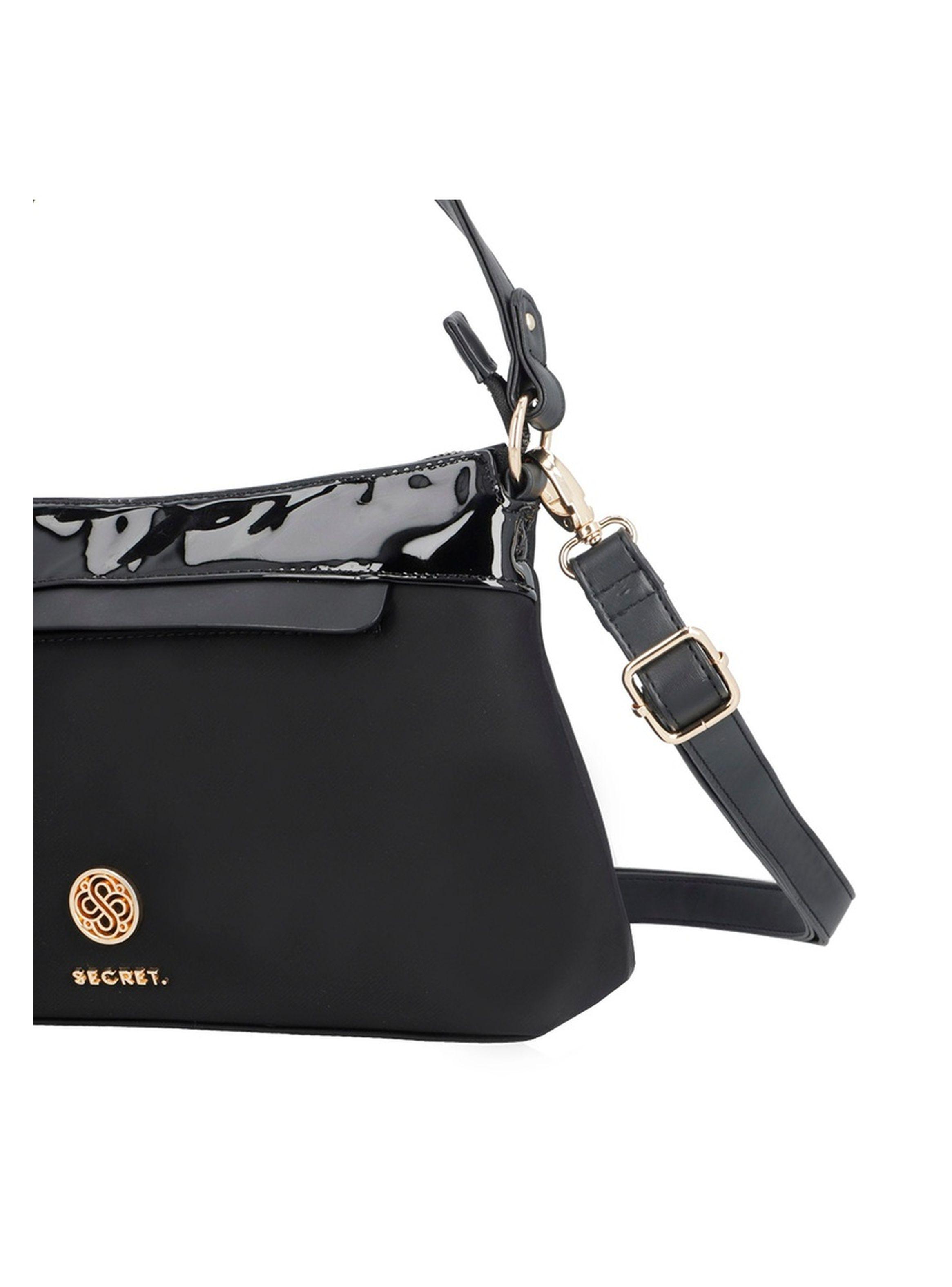 Bandolera Secret Lourdes SS25 Negro M-4