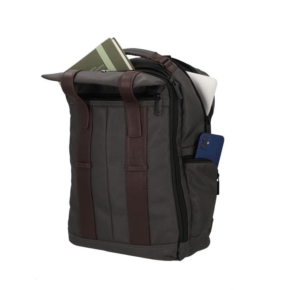 Mochila Notebook Saxoline Metro 2SX Gris-6