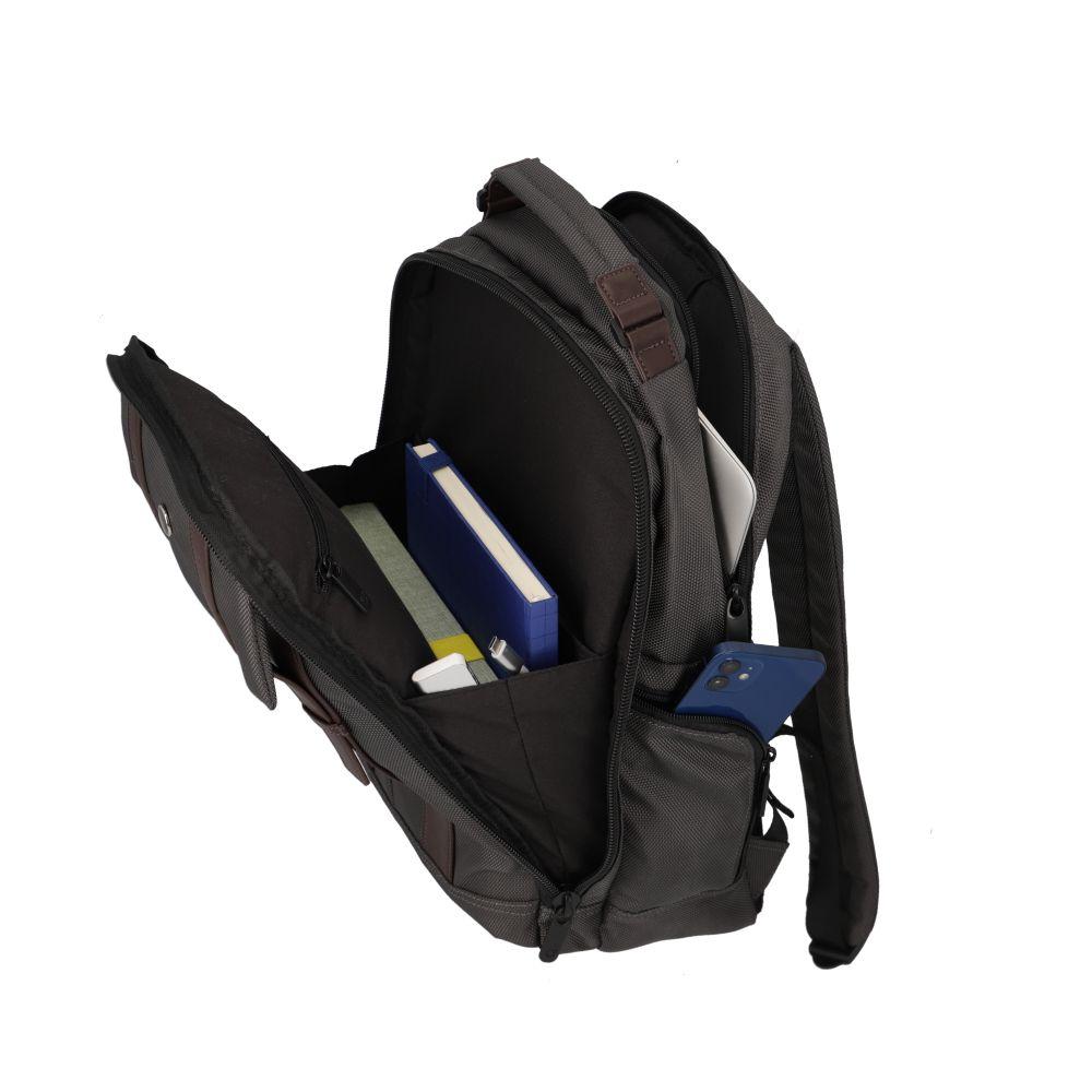 Mochila Notebook Saxoline Metro 2SX Gris-4