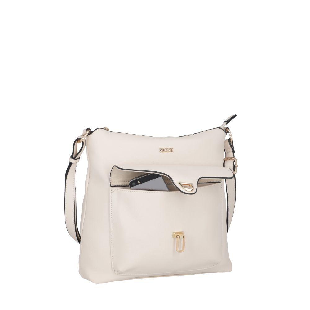 Cartera Andalucia Casual Marfil Secret M-8