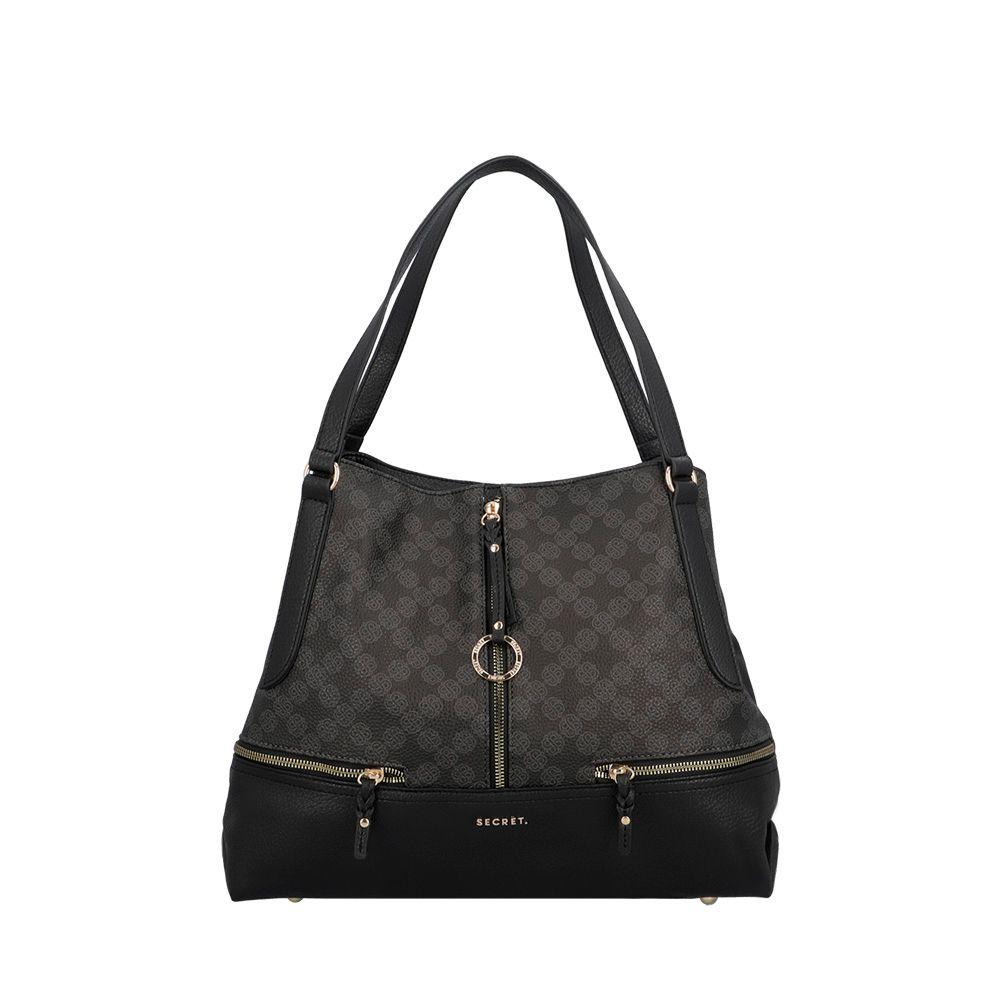 Cartera de hombro Secret Avignon Negro L-0