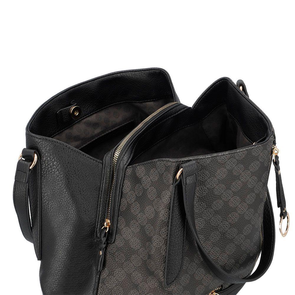 Cartera de hombro Secret Avignon Negro L-4