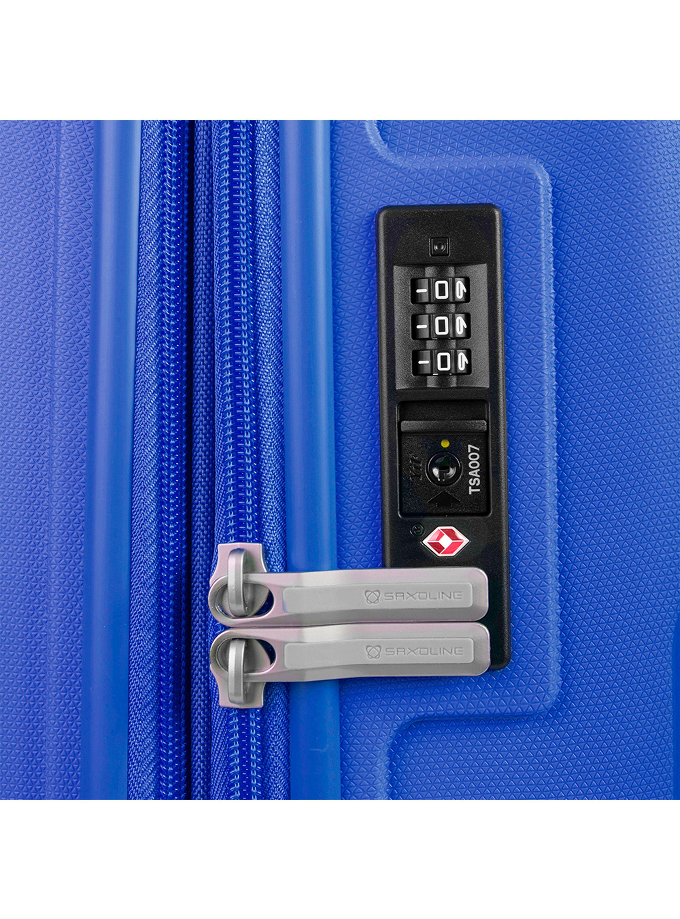 Maleta de Cabina Expandible Saxoline Fortress Azul-7