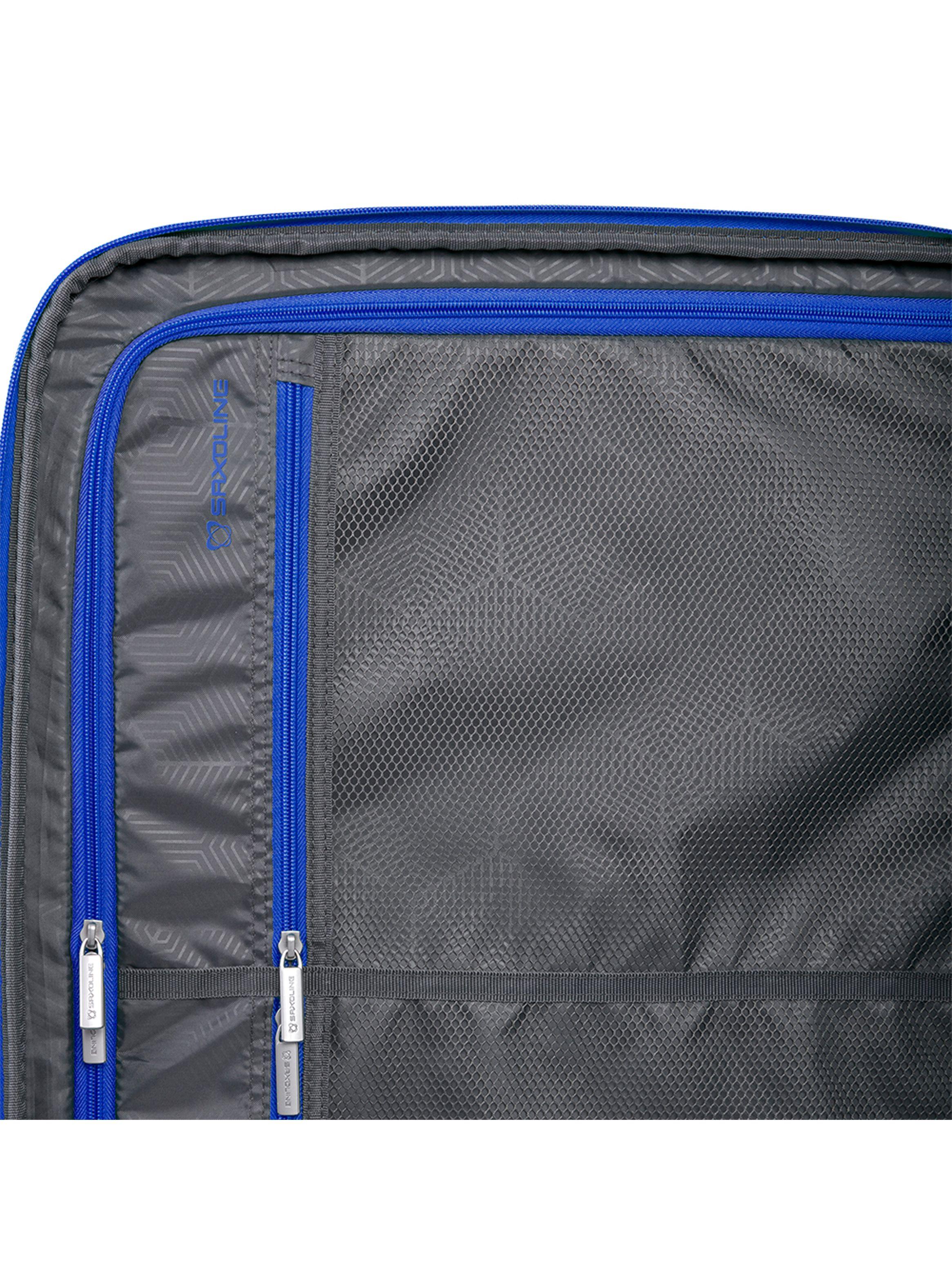 Maleta de Cabina Expandible Saxoline Fortress Azul-8