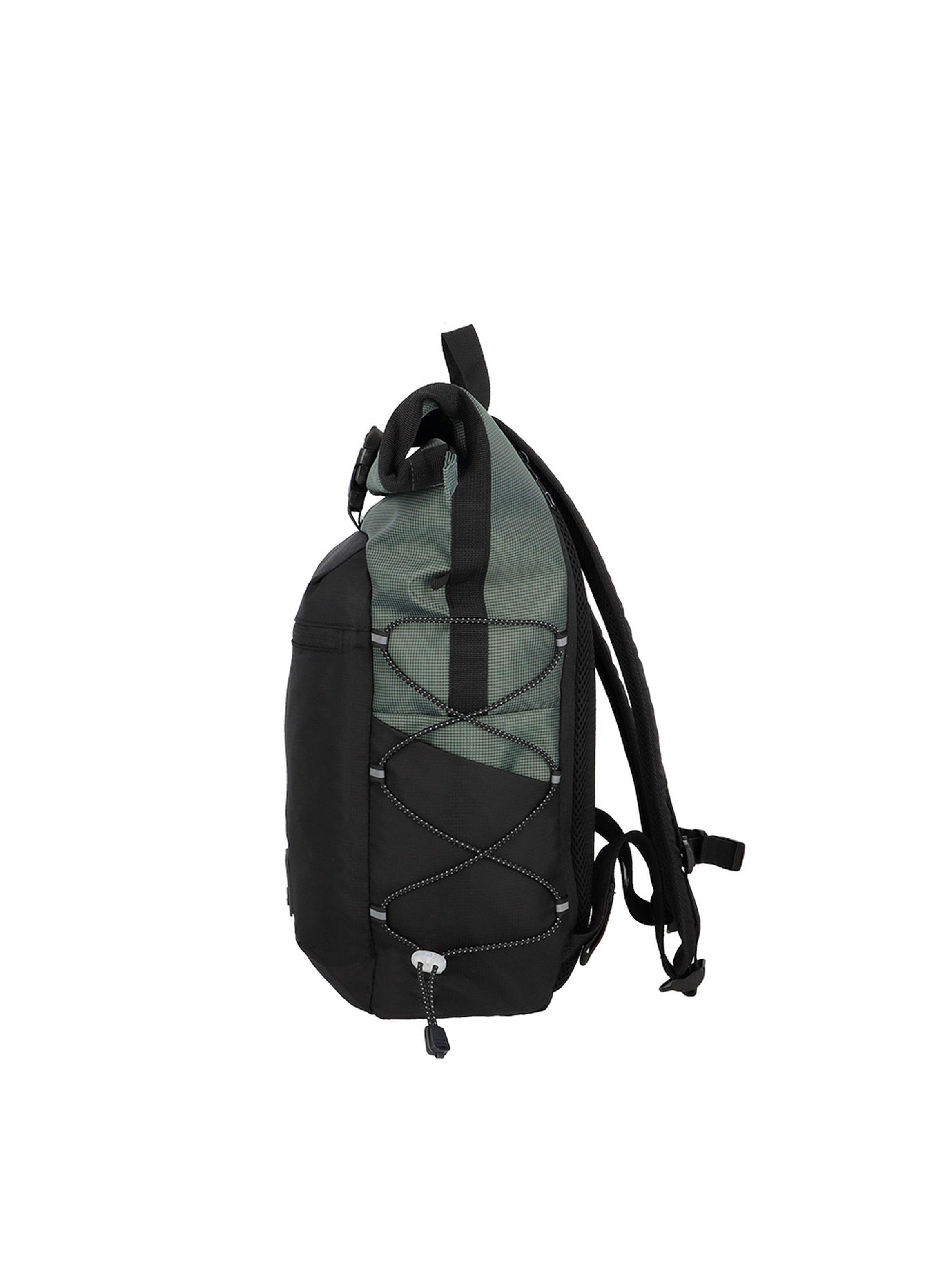 Mochila Deportiva Xtrem Ryde 4XT Verde Oliva 14"-4