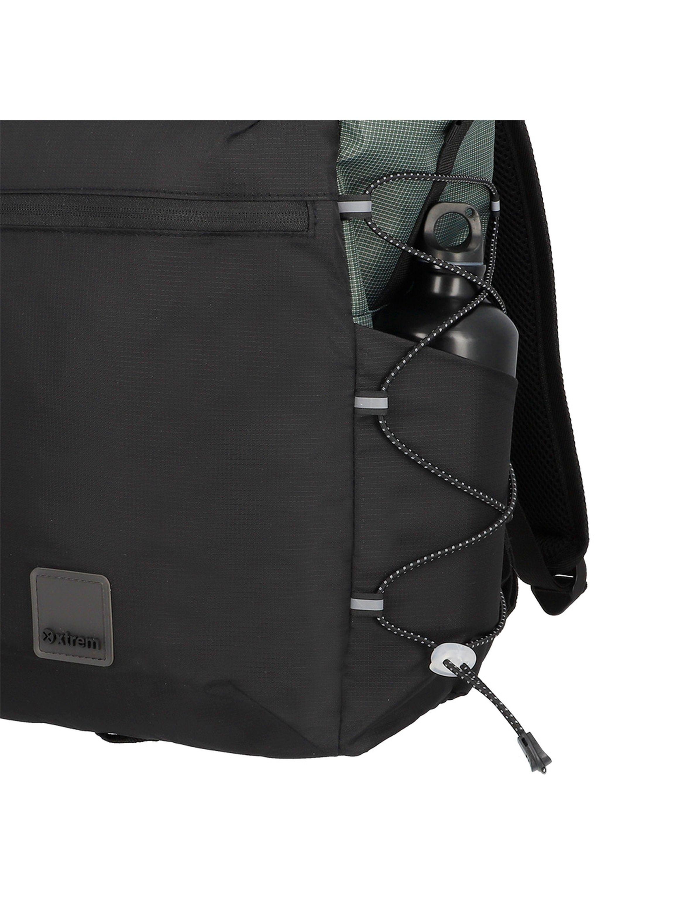 Mochila Deportiva Xtrem Ryde 4XT Verde Oliva 14"-5