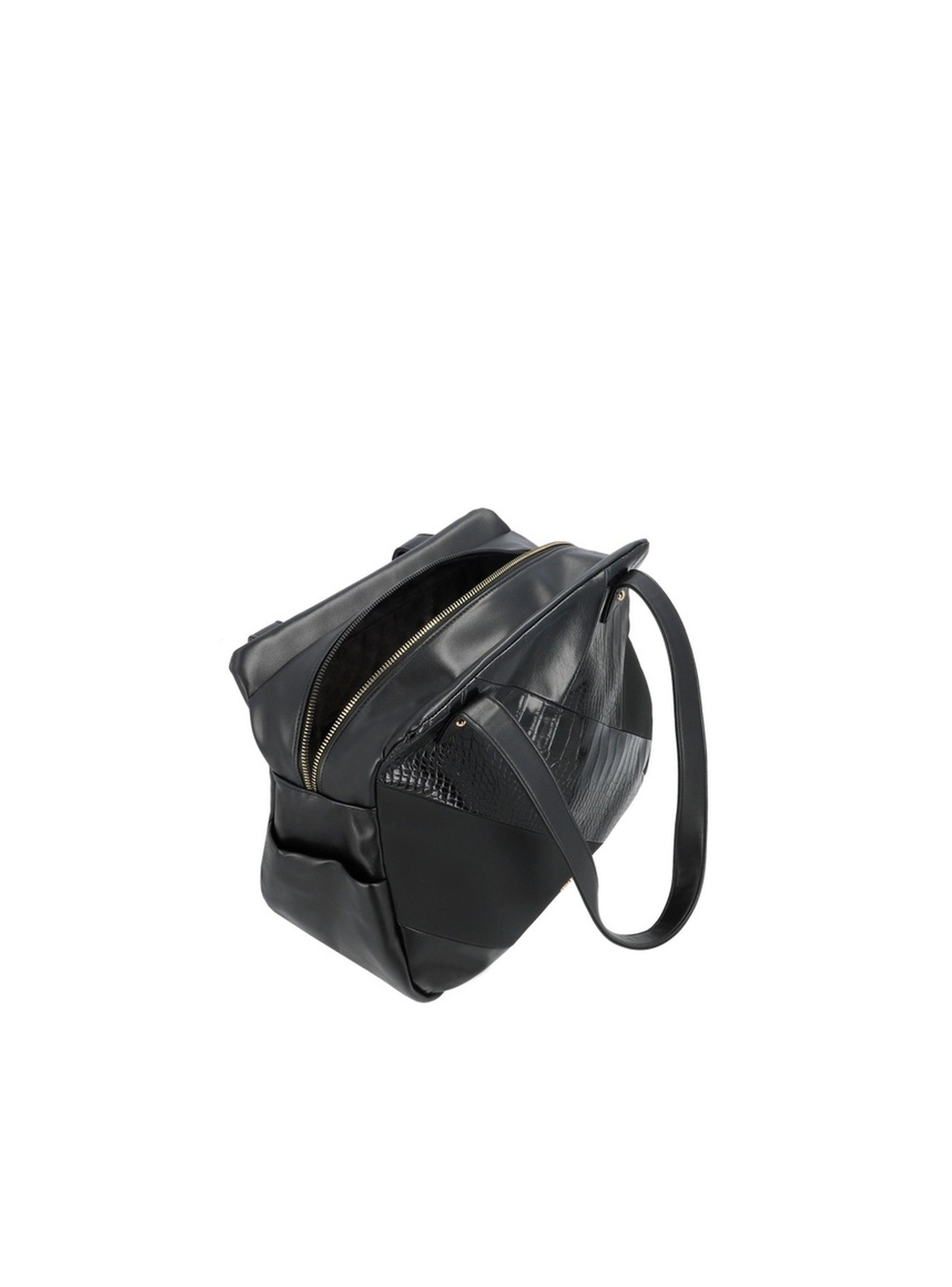 Cartera de hombro Secret Ede FW25 L Negro-3