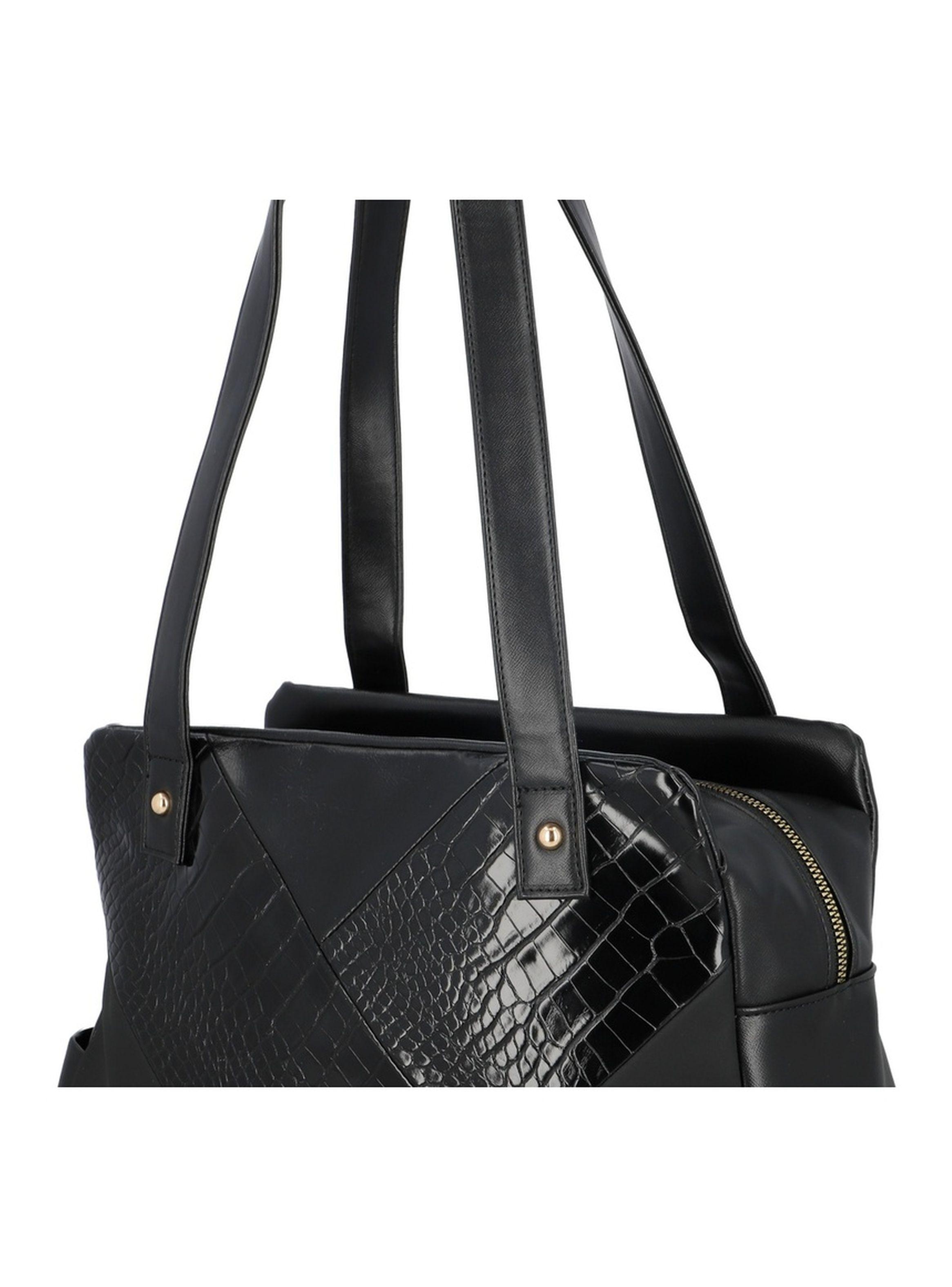 Cartera de hombro Secret Ede FW25 L Negro-4