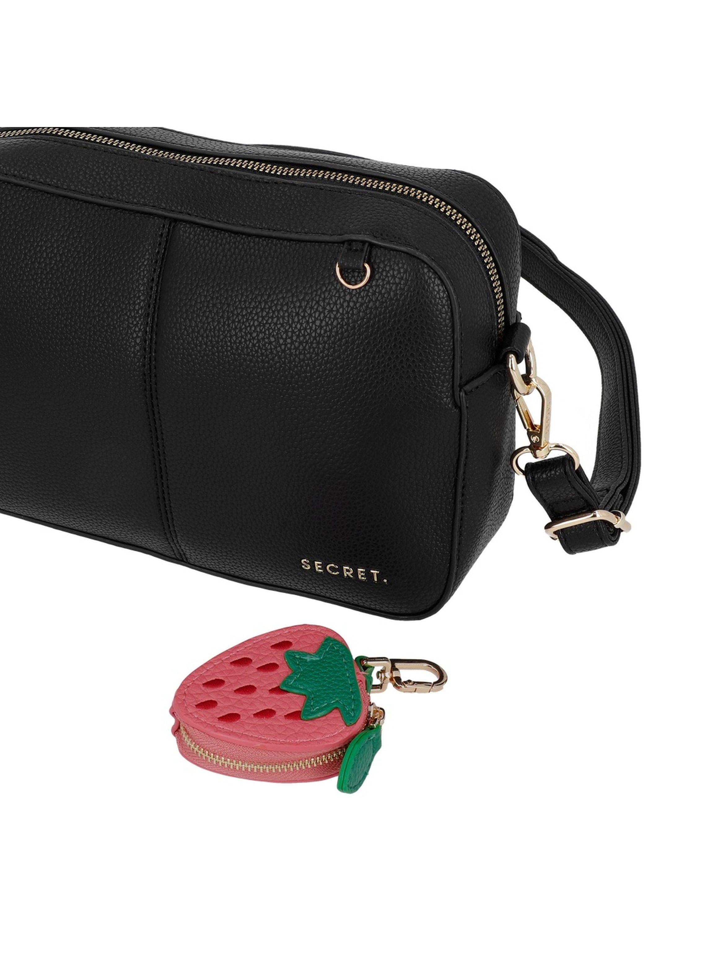 Cartera Bandolera Secret Aruba SC7 Pequeña Negro-5