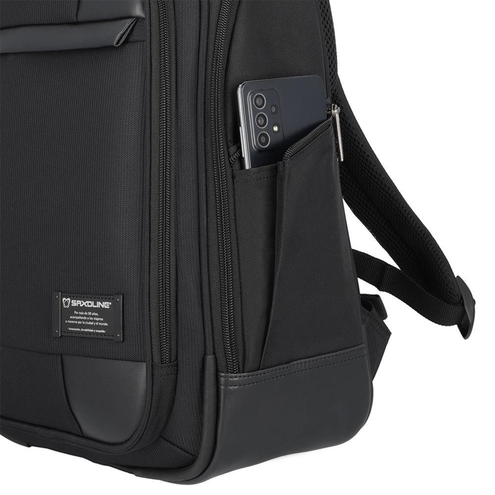 Mochila Notebook Saxoline Dax Negro 16"-7