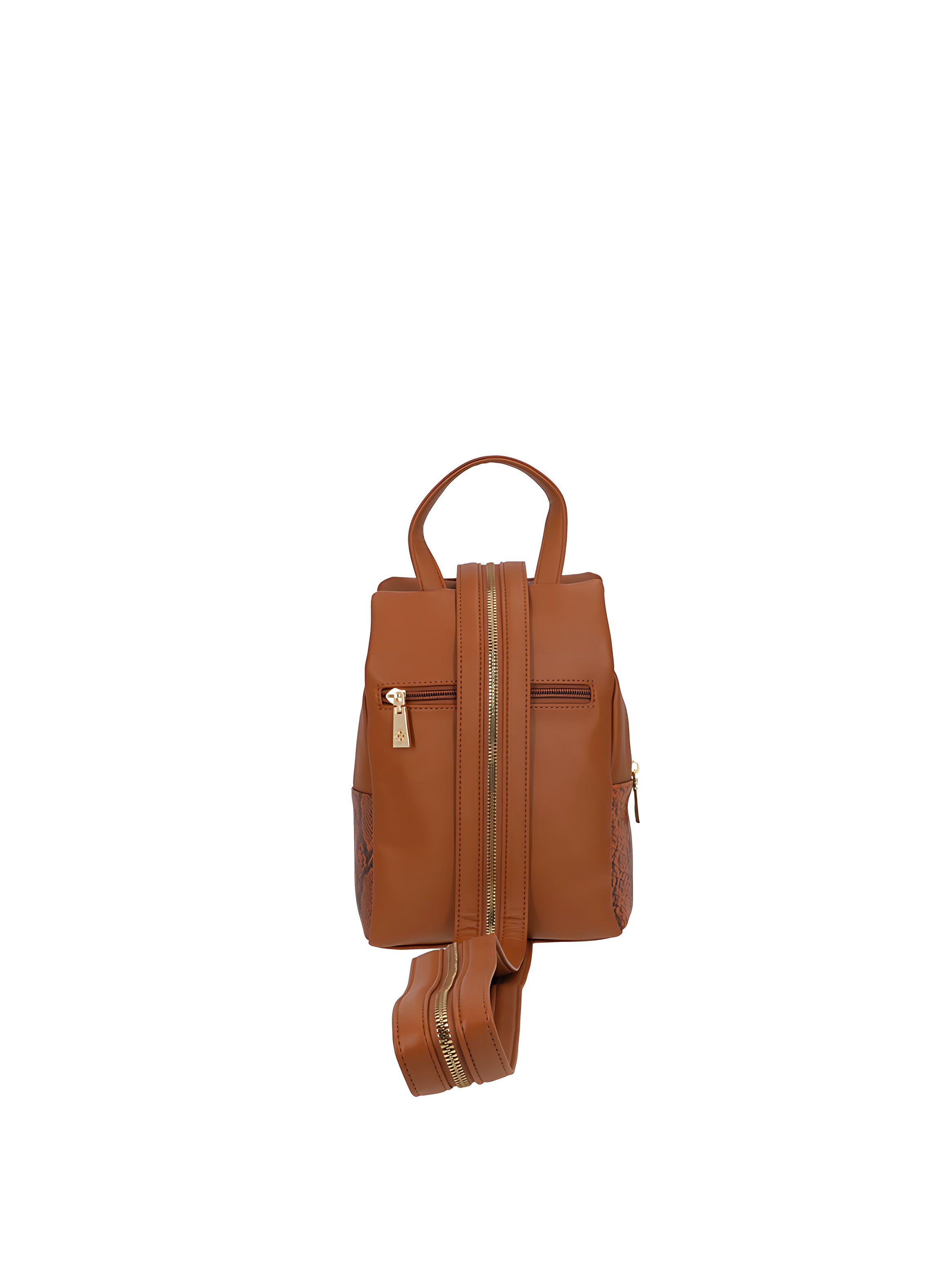 Mochila Secret Melrose FW24 Café M-2