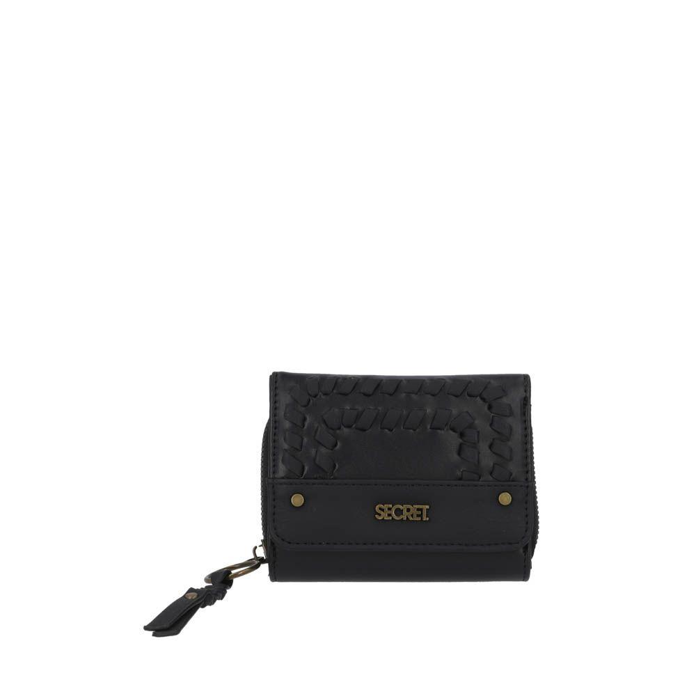 Billetera Mujer Dallas Negra Secret-0