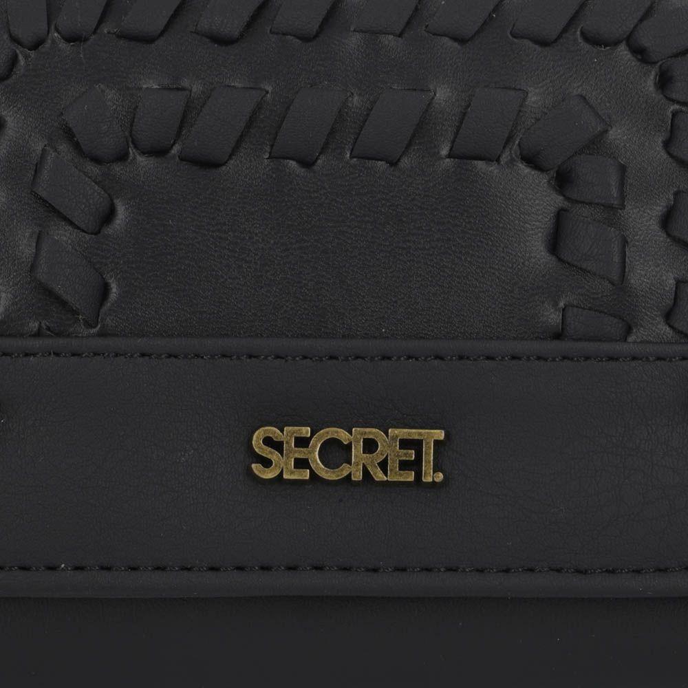 Billetera Mujer Dallas Negra Secret-5