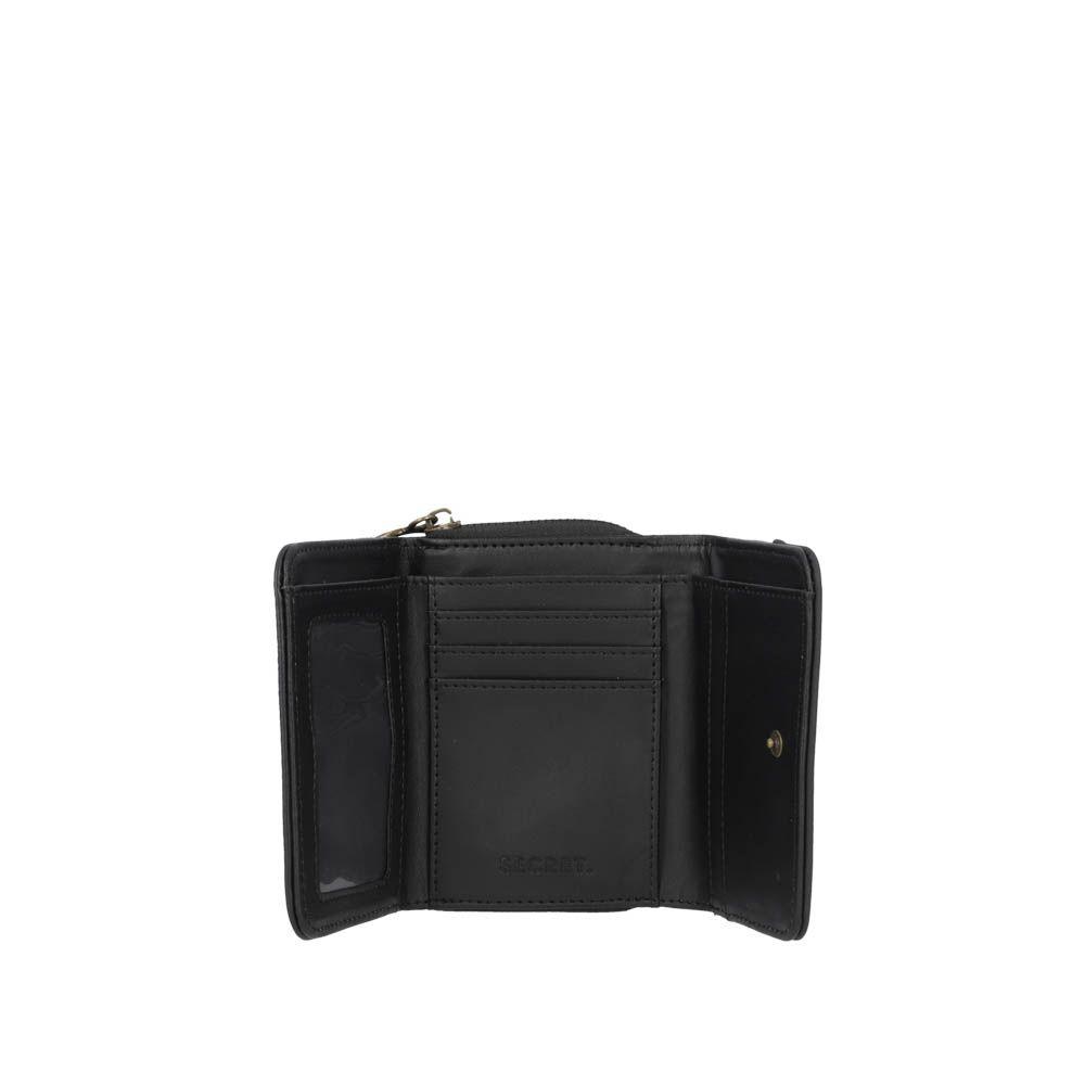 Billetera Mujer Dallas Negra Secret-2