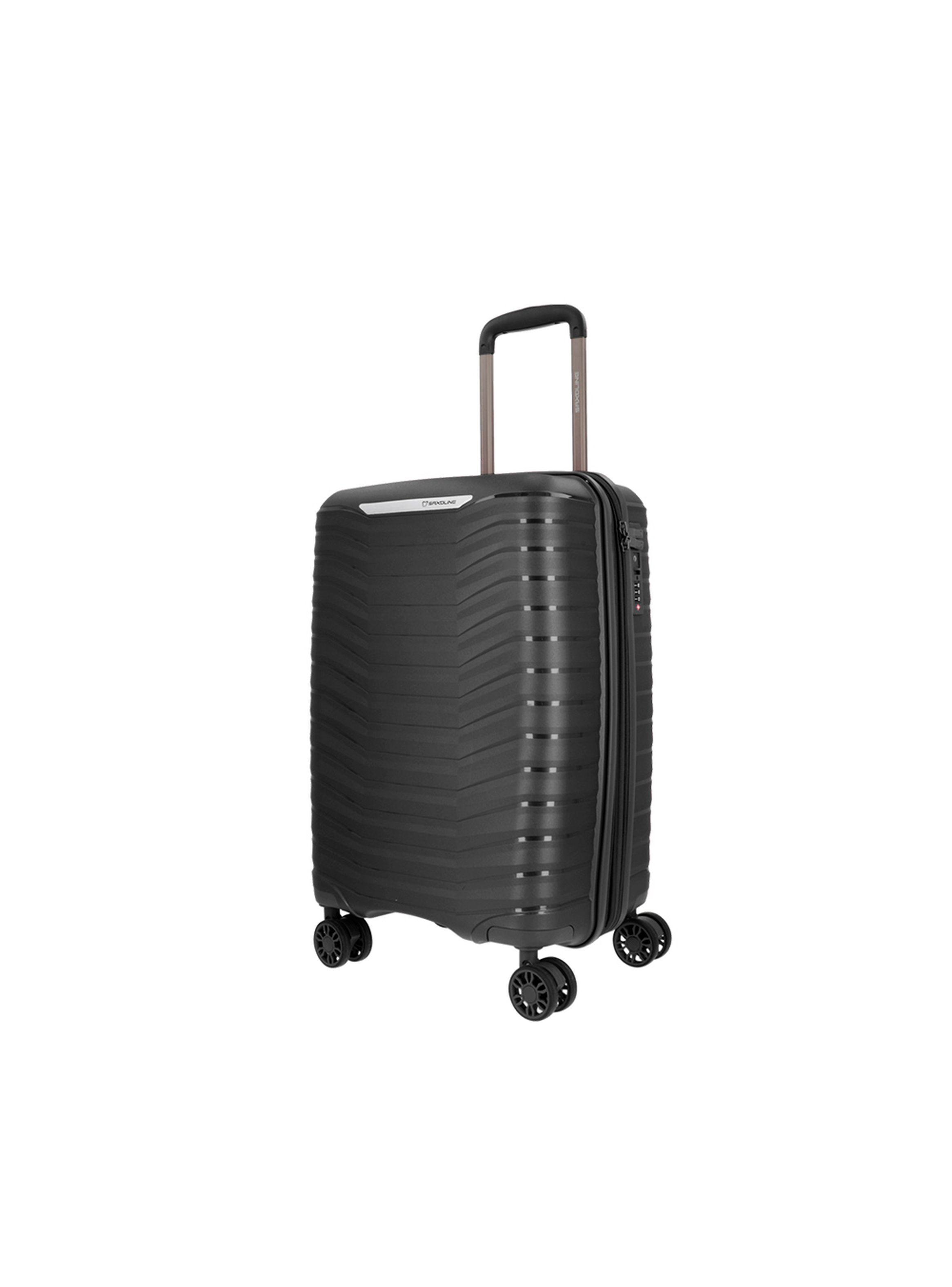 Maleta de Cabina Saxoline Titanium Negro-1