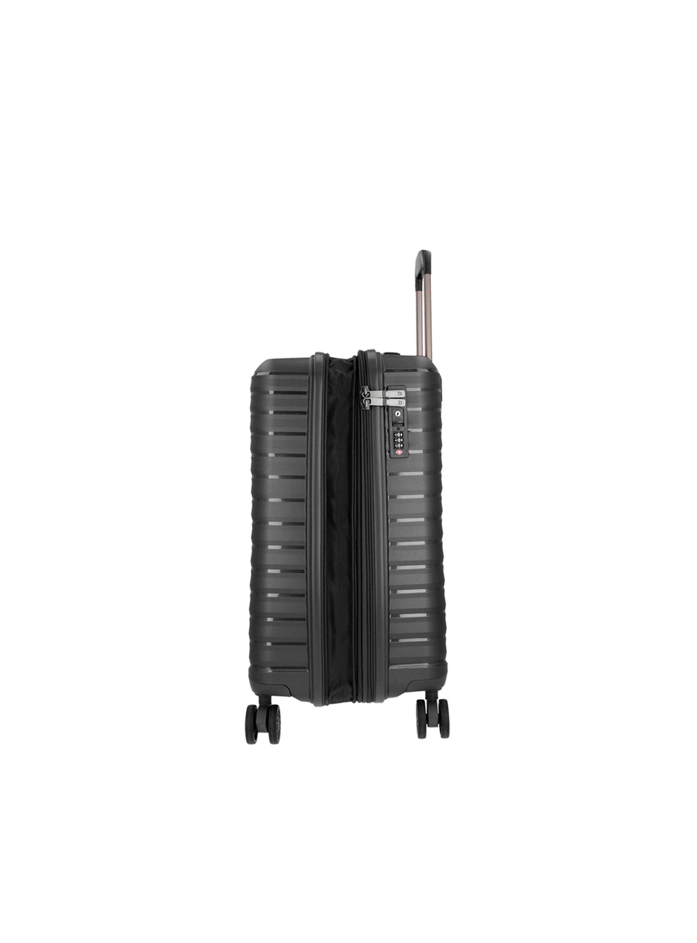 Maleta de Cabina Saxoline Titanium Negro-6