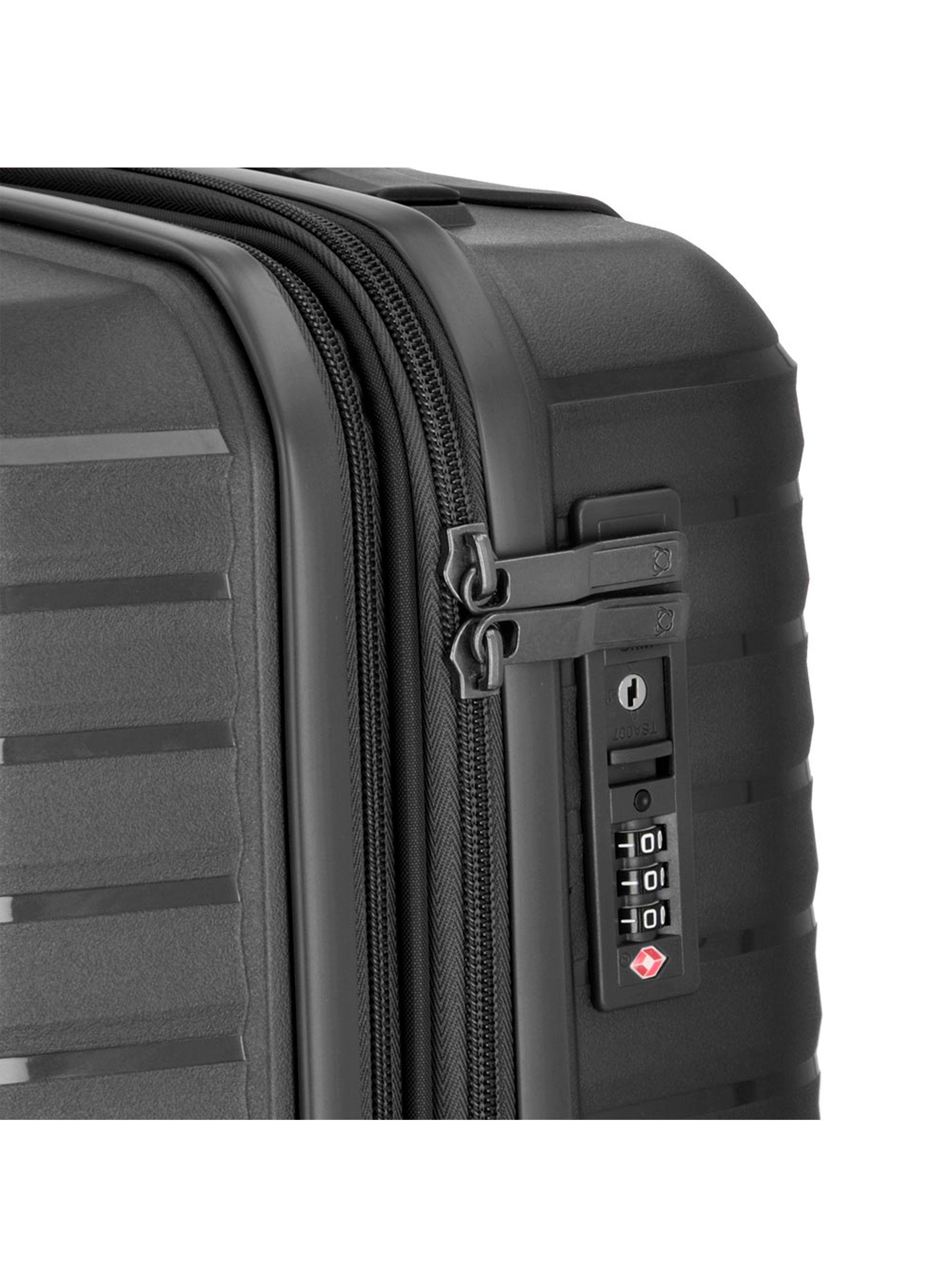 Maleta de Cabina Saxoline Titanium Negro-8