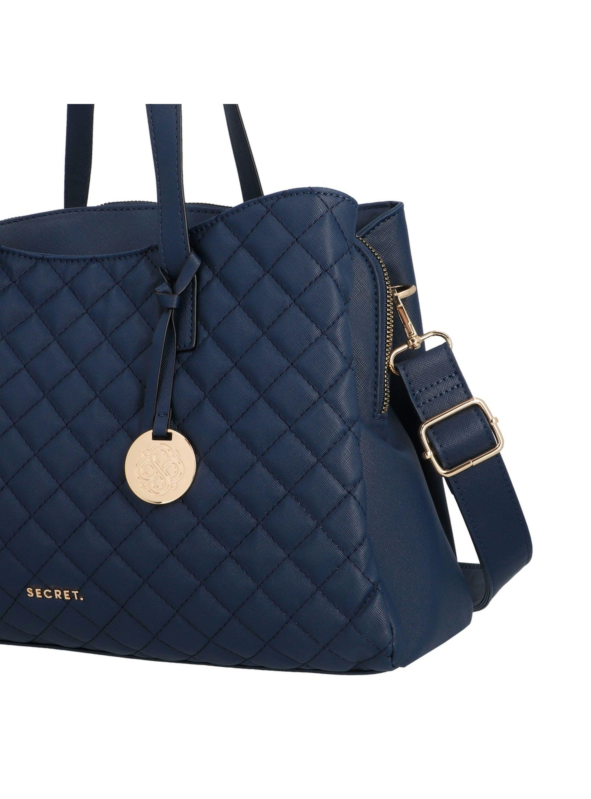 Cartera Tote Secret Murcia FW25 M Azul-4