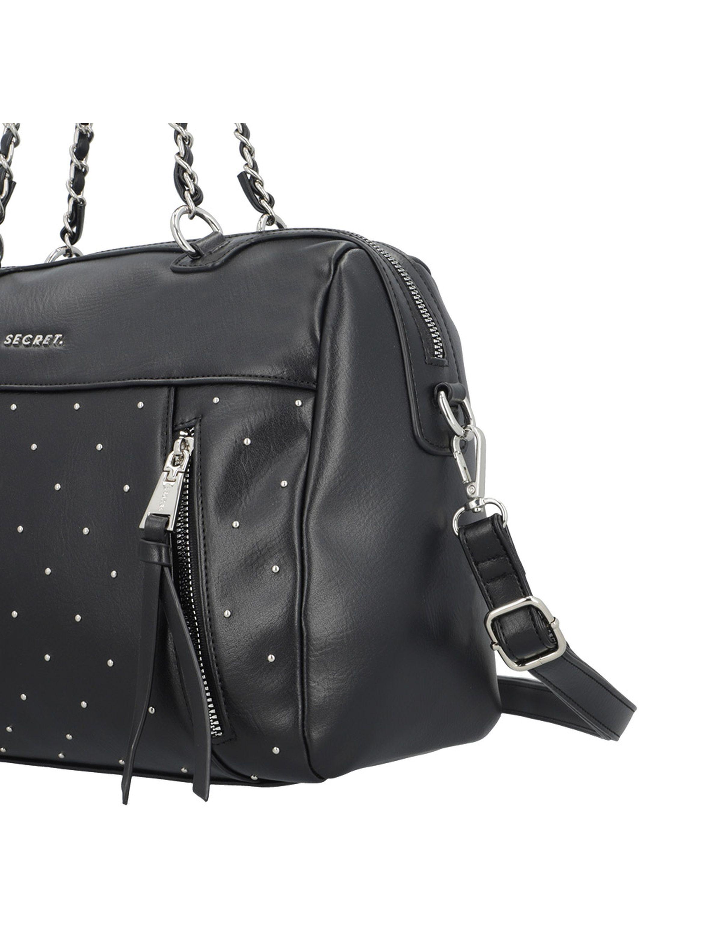 Cartera de Mano Secret Seattle FW25 M Negro-4